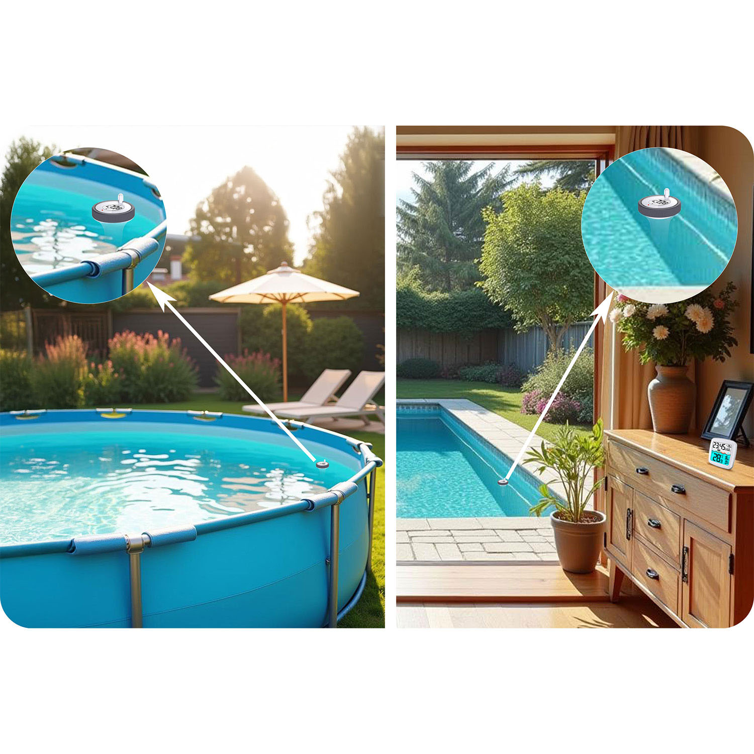 Ilmajaam basseinianduriga BD-913 valge - Image 6