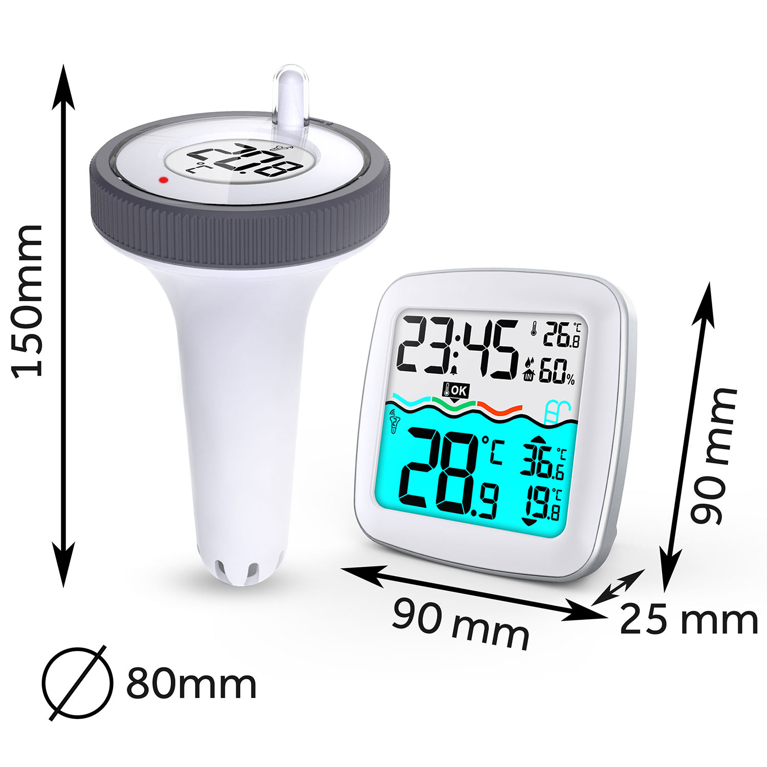 Ilmajaam basseinianduriga BD-913 valge - Image 2