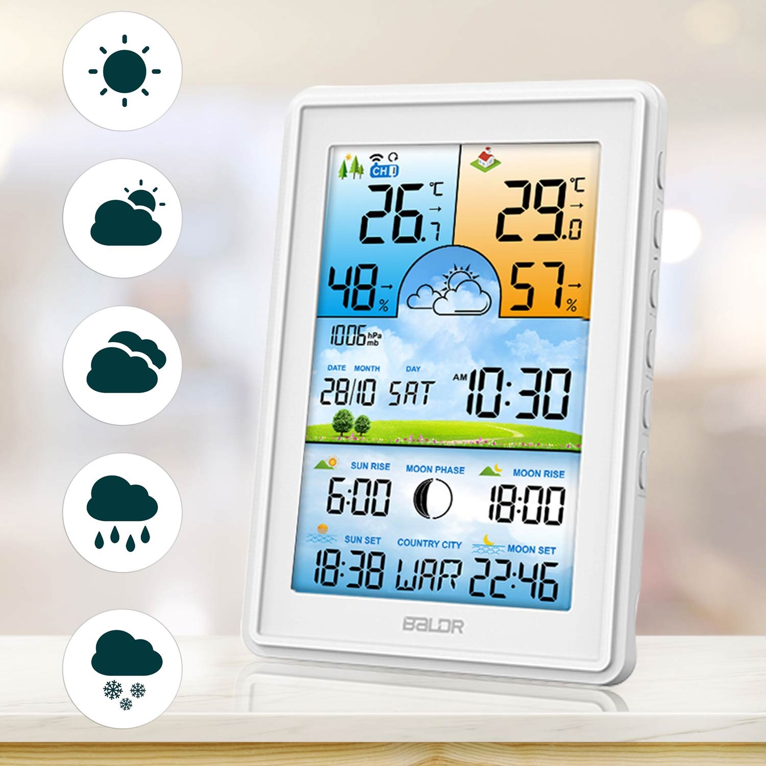 Ilmajaam BD-906 valge - Image 5