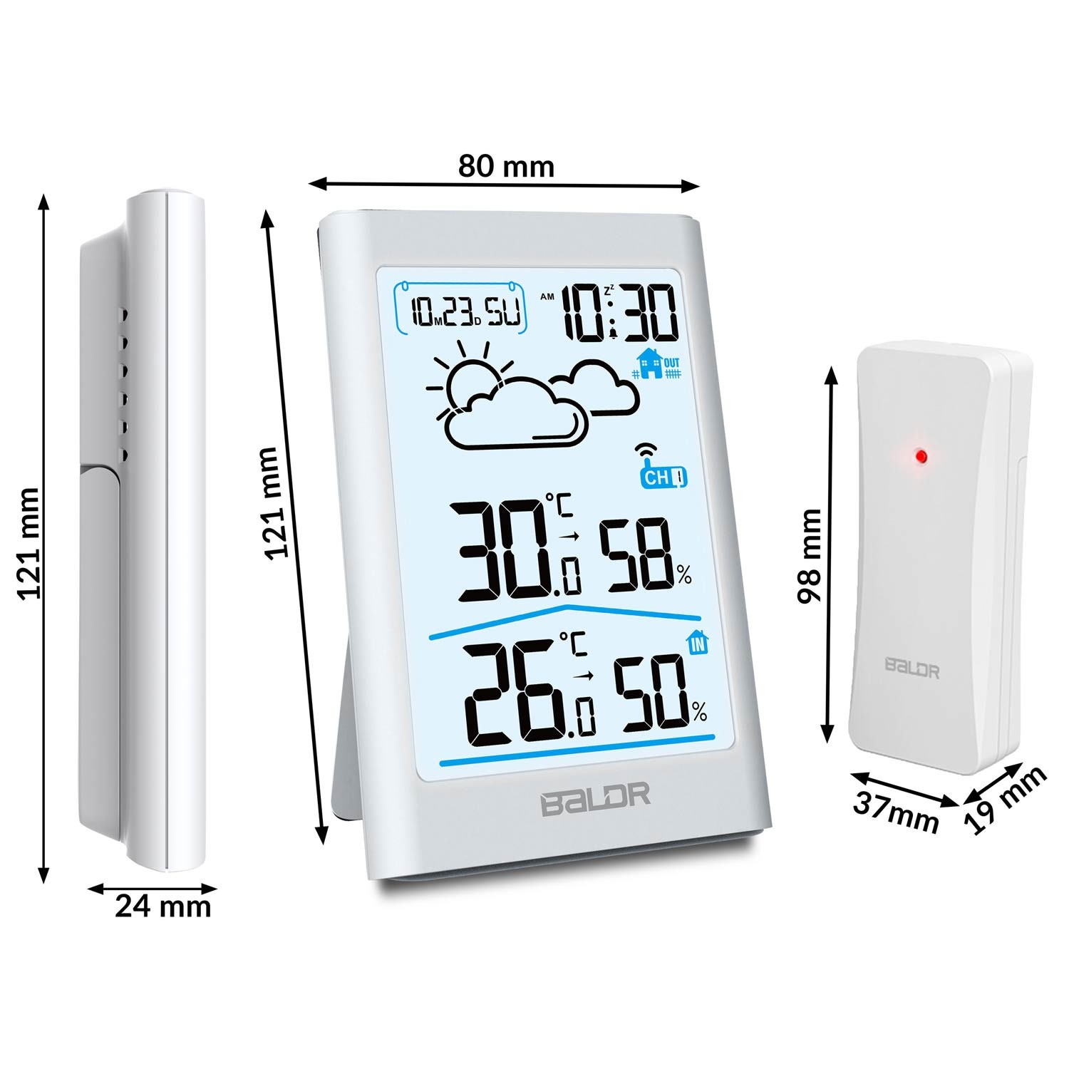 Ilmajaam BD-911 valge - Image 6