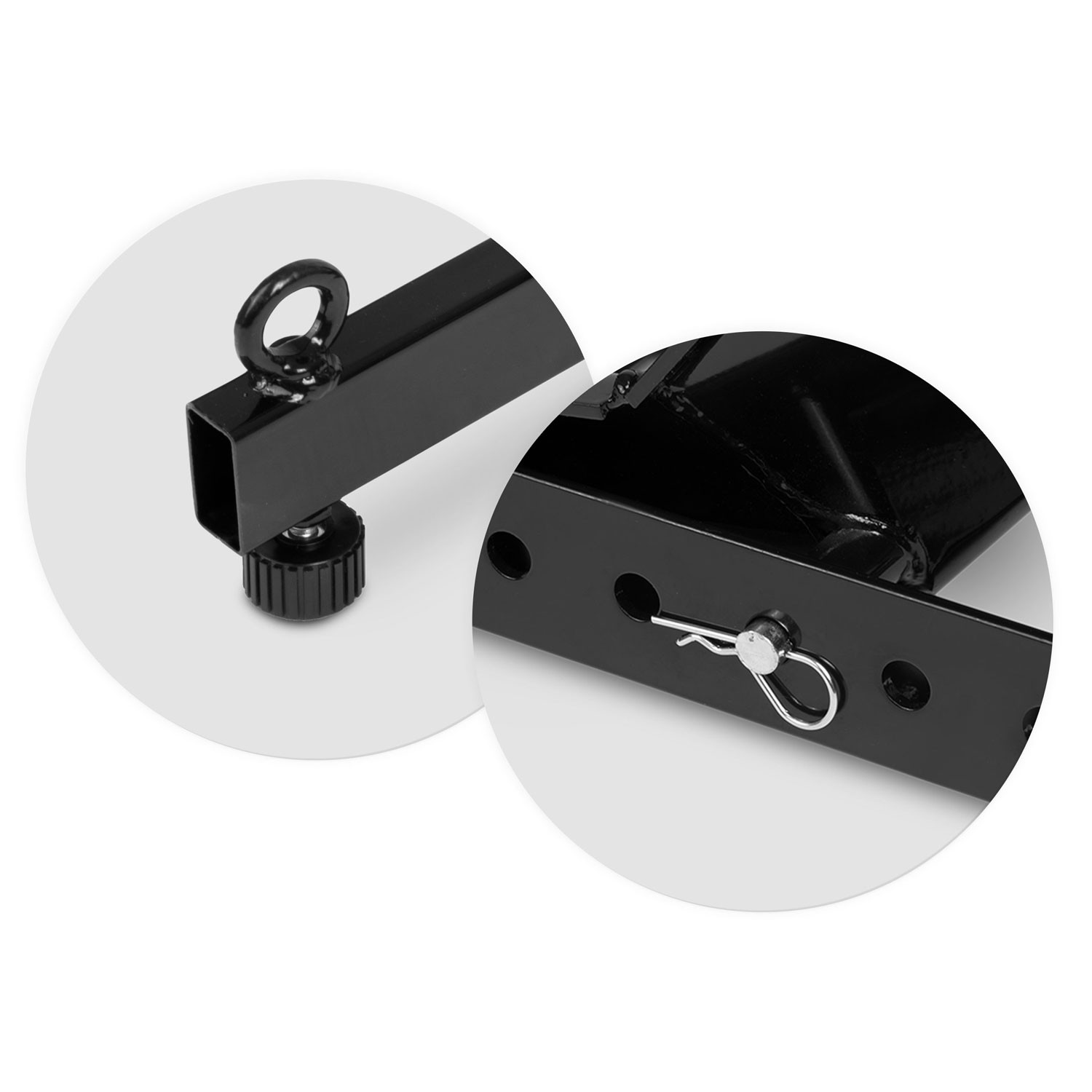 Mootorratta esiratta tugijalg MT3 must - Image 10