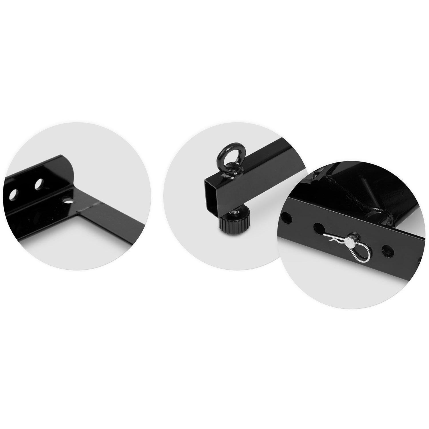 Mootorratta esiratta tugijalg MT3 must - Image 11