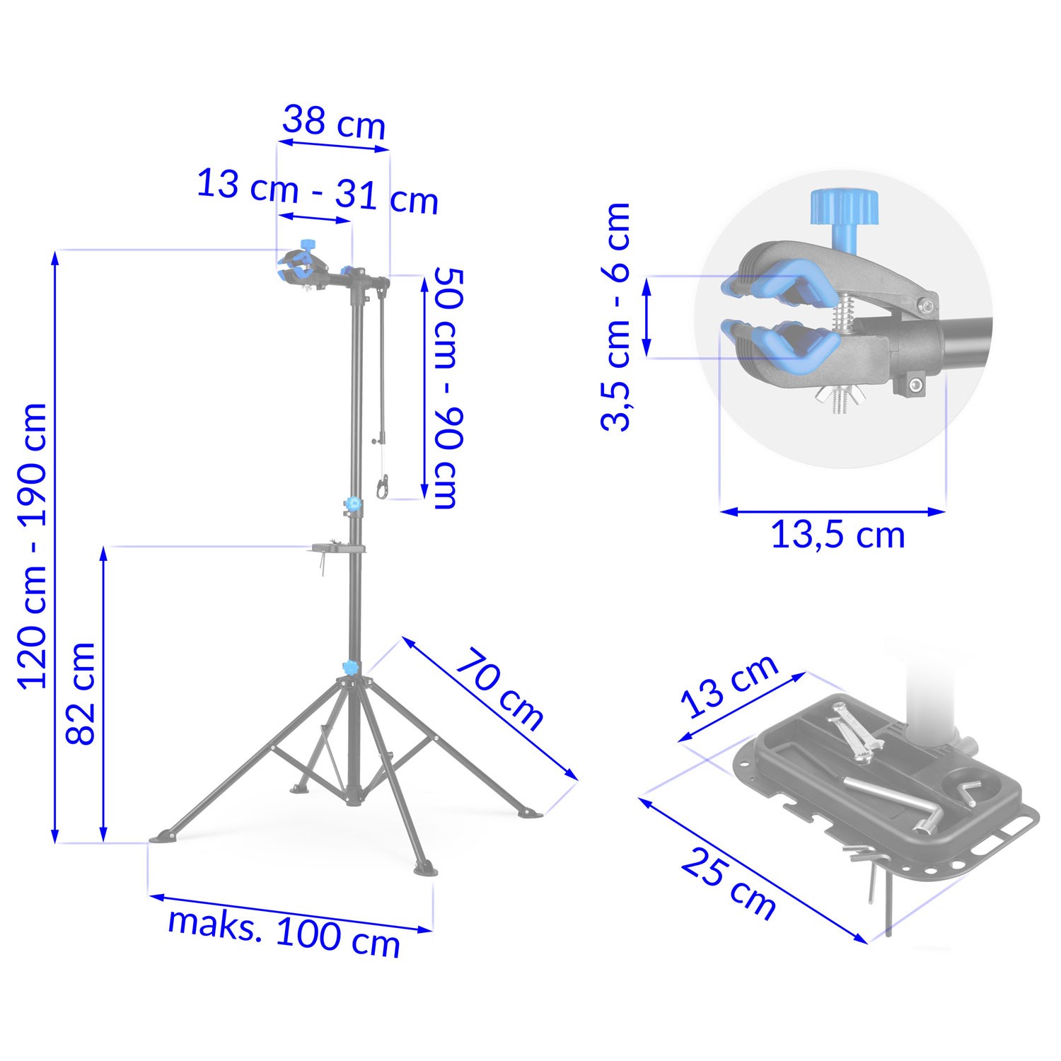 MB3 jalgratta remondialus, must teras - Image 10