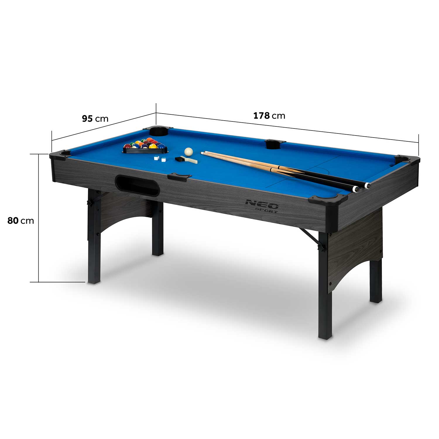 Neo-Sport NS-809 piljardilaud koos lisatarvikutega - Image 11