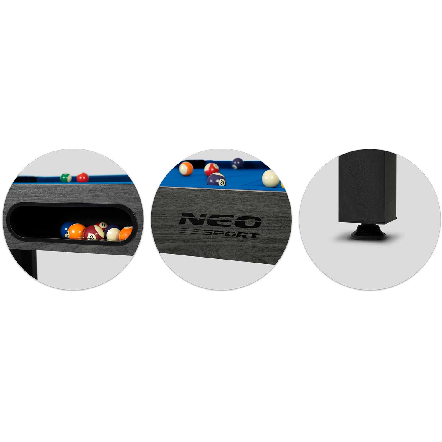 Neo-Sport NS-809 piljardilaud koos lisatarvikutega - Image 13