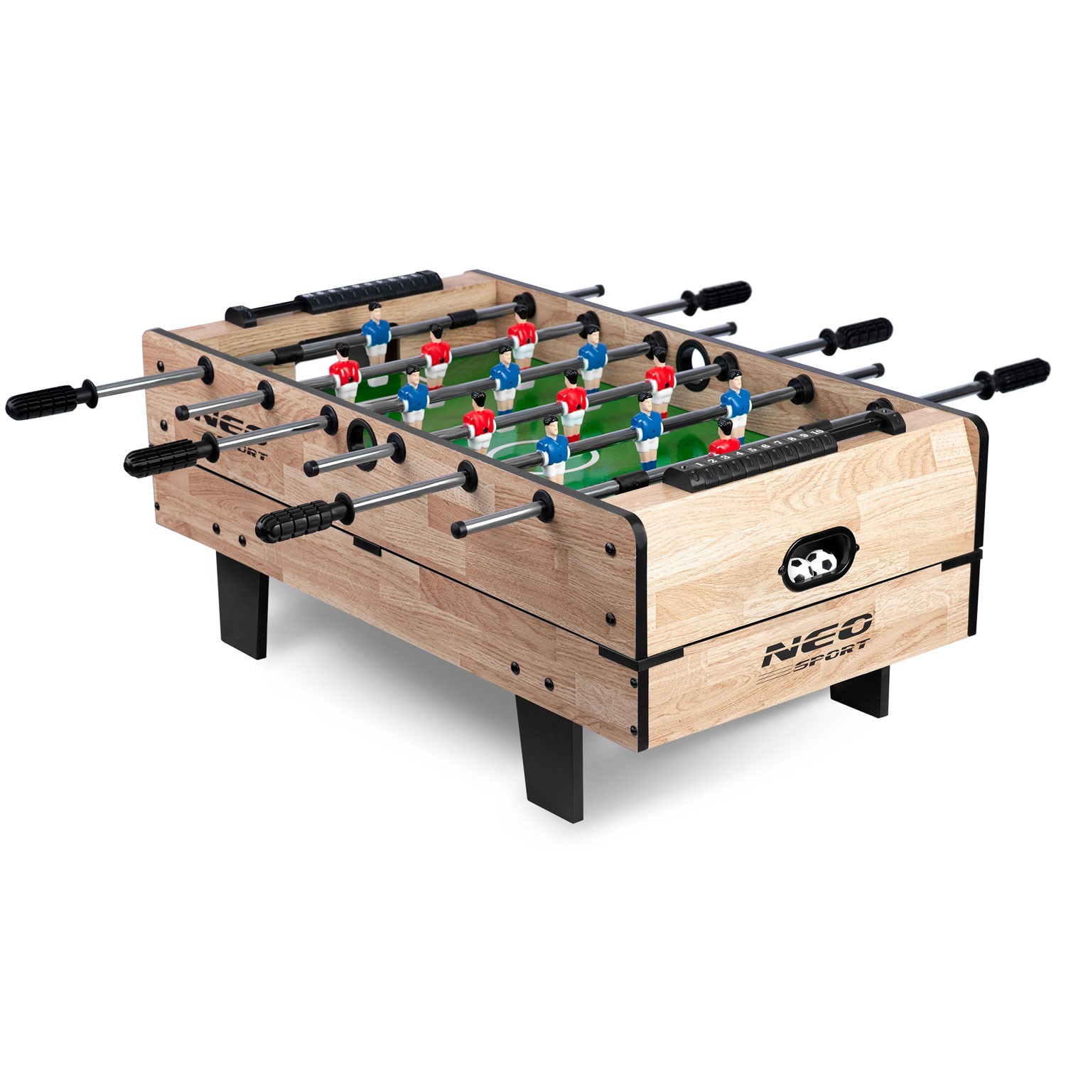 4-ühes mitme mänguga laud 80x43x30cm NS-800 puidust - Image 6