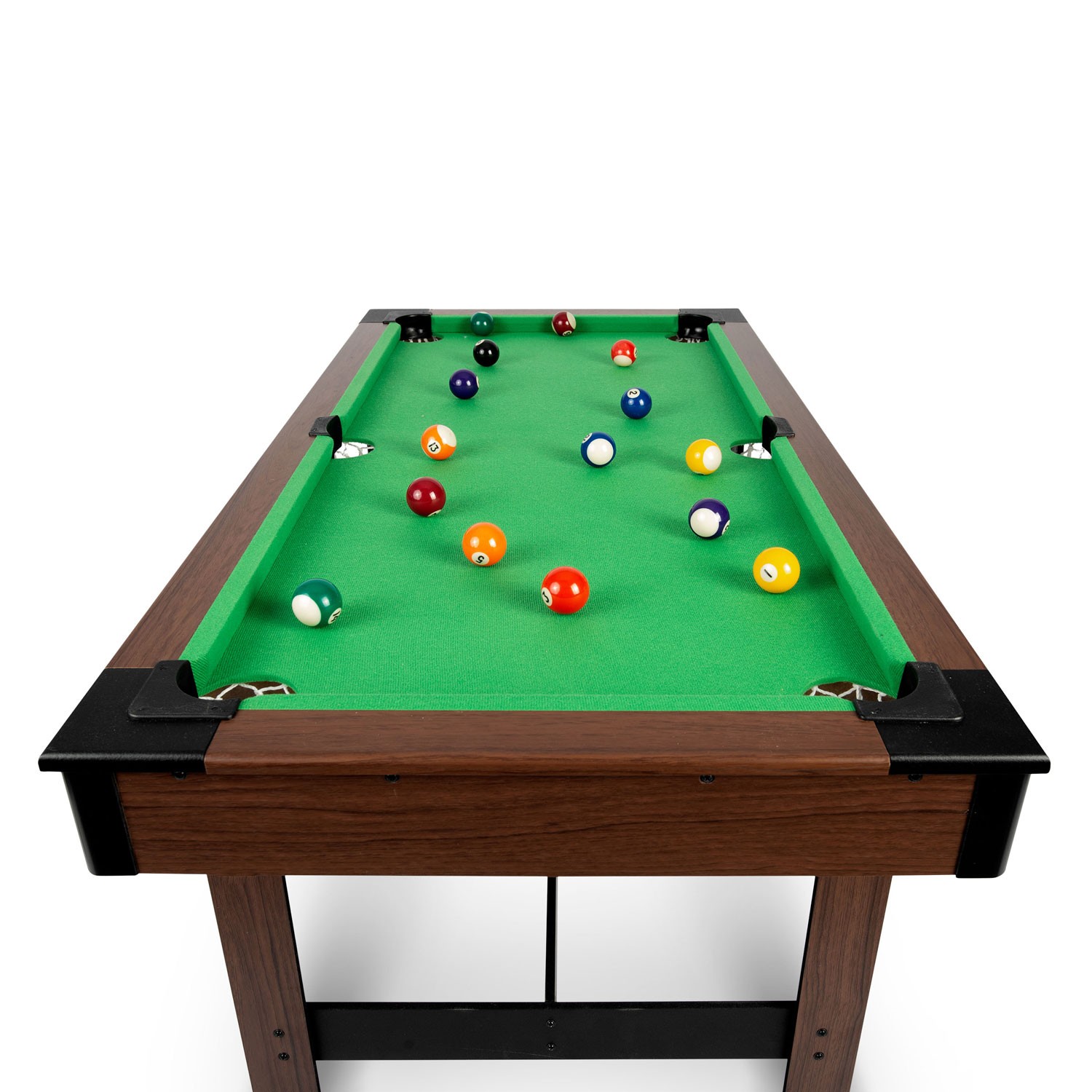 Piljardilaud 122 x 61 x 76 cm NS-807 tumepruun - Image 4