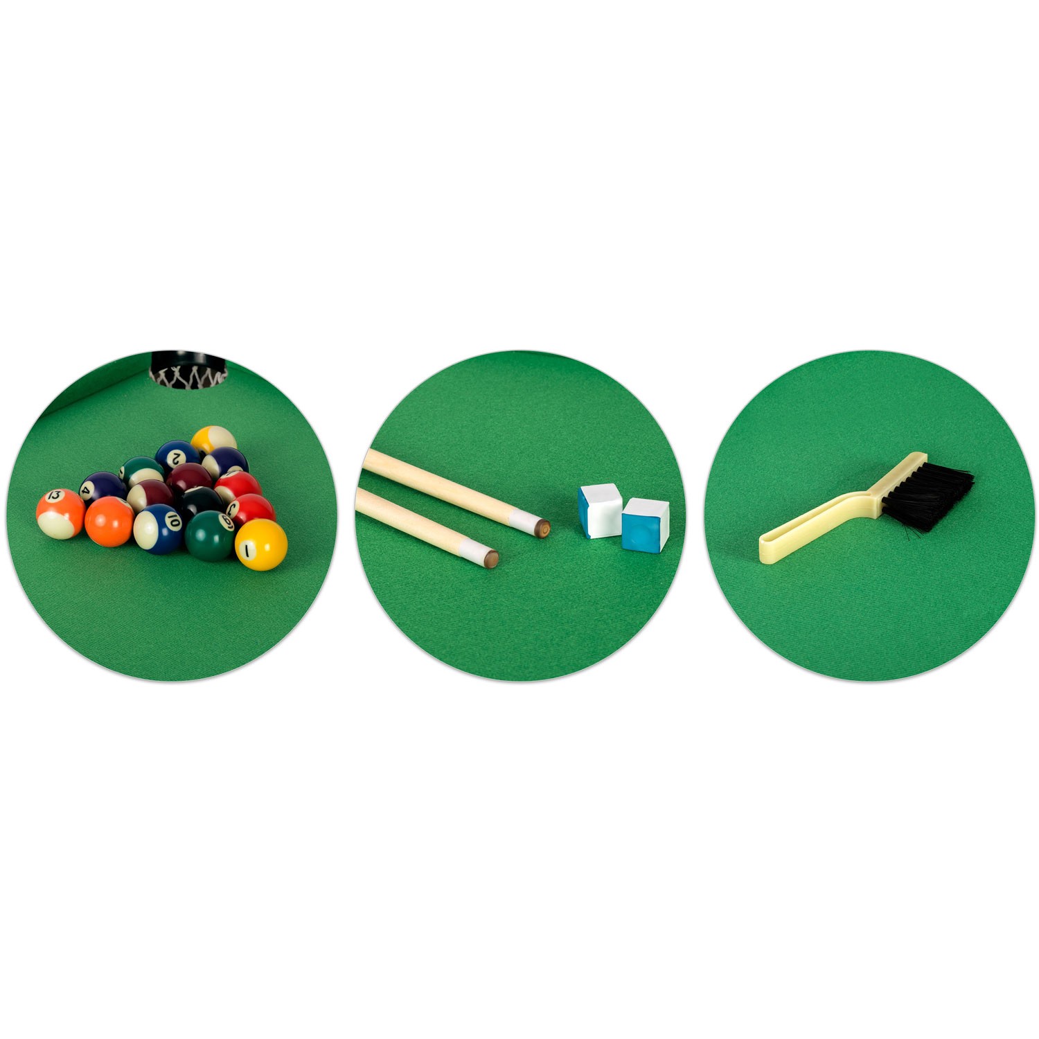 Piljardilaud 122 x 61 x 76 cm NS-807 tumepruun - Image 6