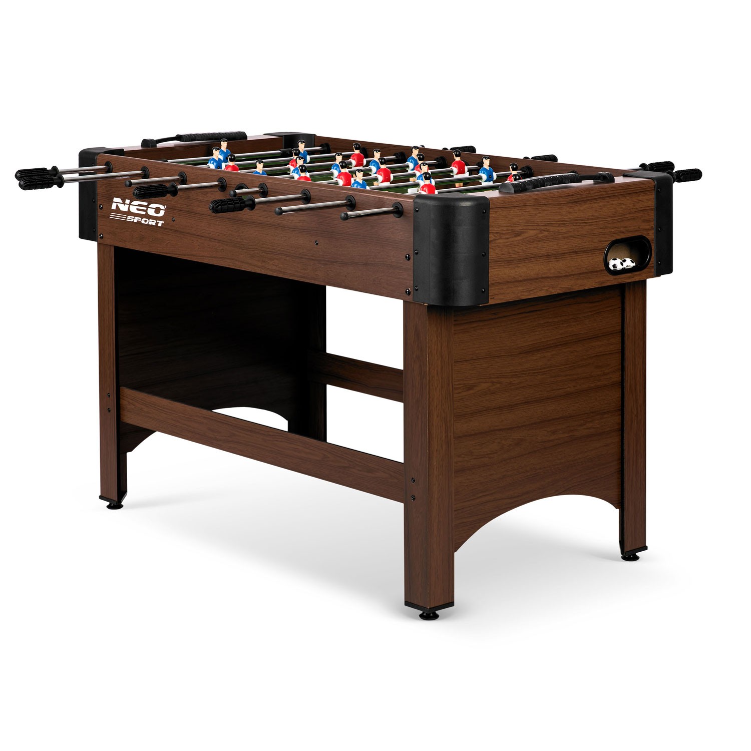 Neosport lauajalgpallilaud 118x61x79 cm NS-804 tumepruun - Image 3