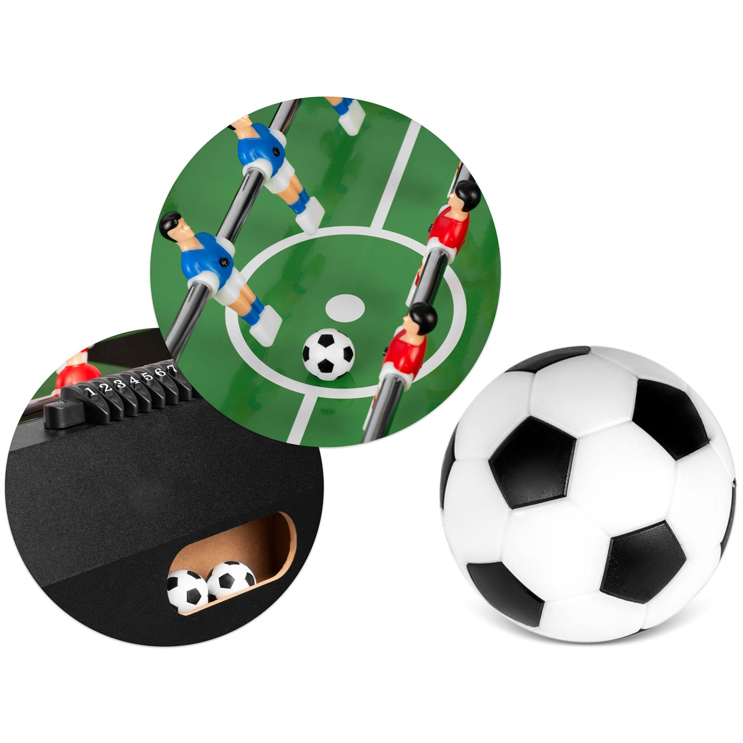 Neosport lauatennis 118x61x79 cm NS-805 must - Image 10