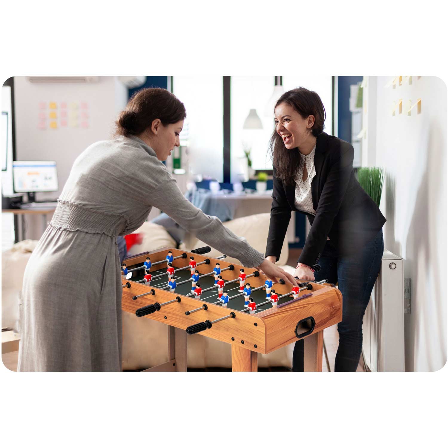 Neosport lauajalgpallimäng 70x37x62cm NS-802 puidust - Image 12