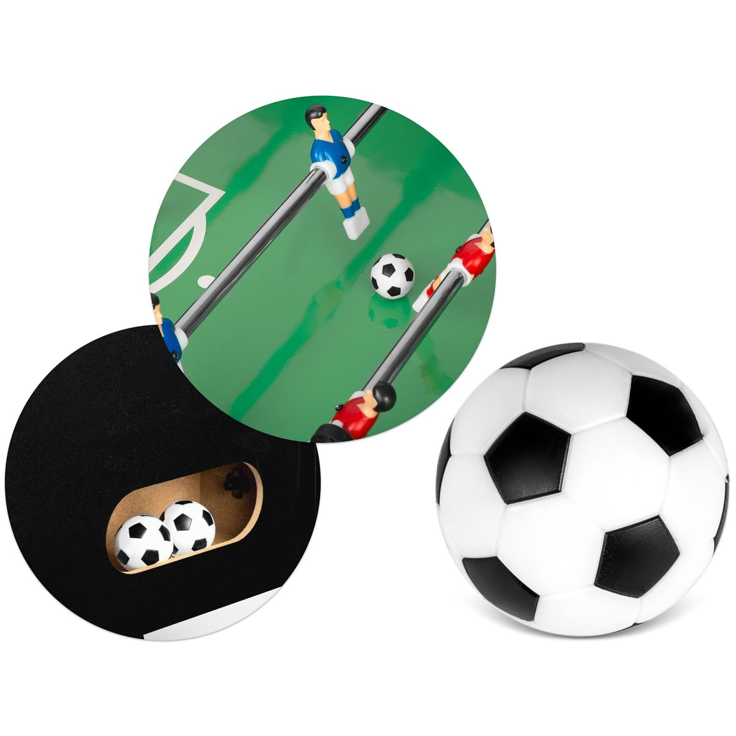 Neosport lauatennislaud 121 x 61 x 80 cm NS-803 must - Image 10