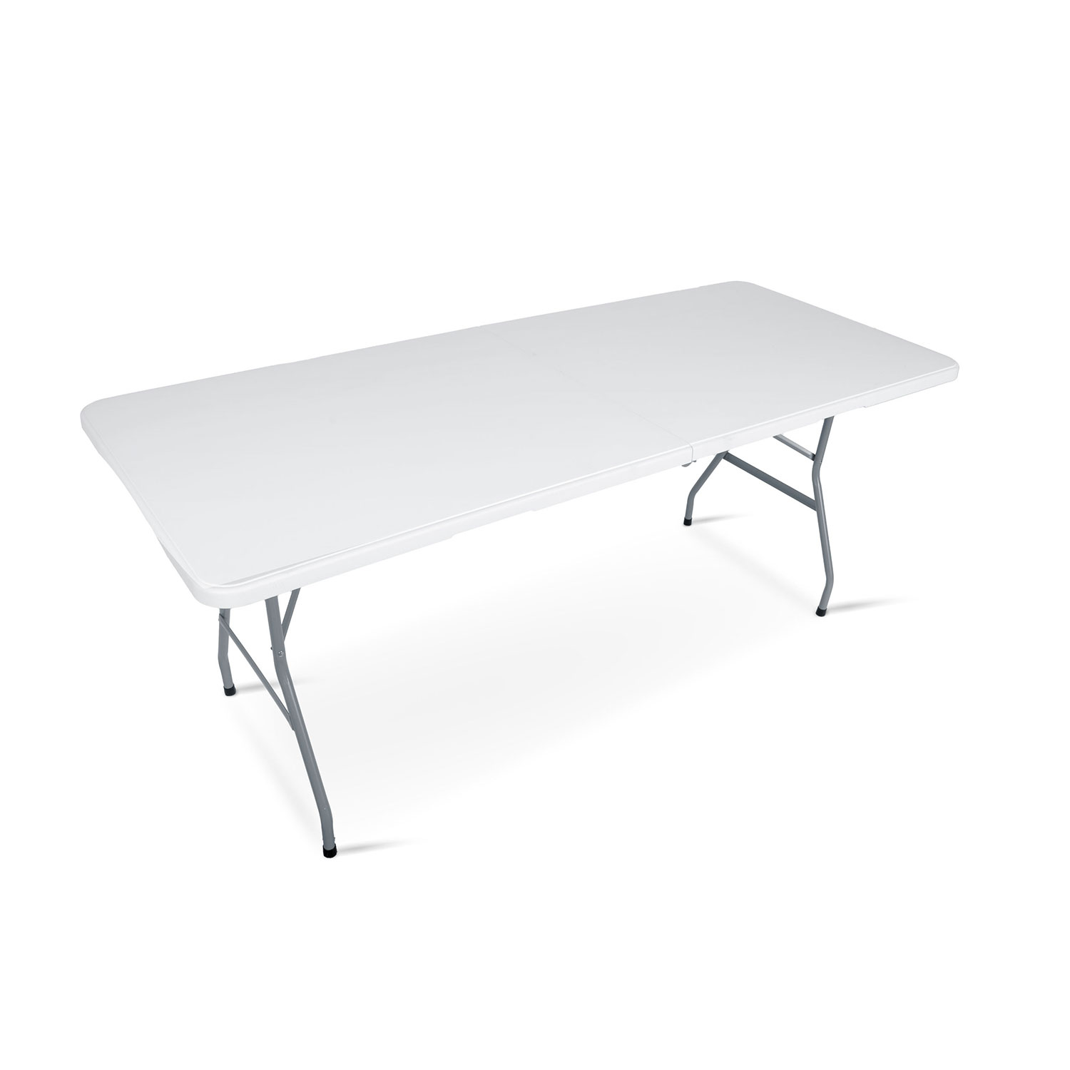 Kokkupandav aia toitlustuslaud 180 cm Plonos valge - Image 7