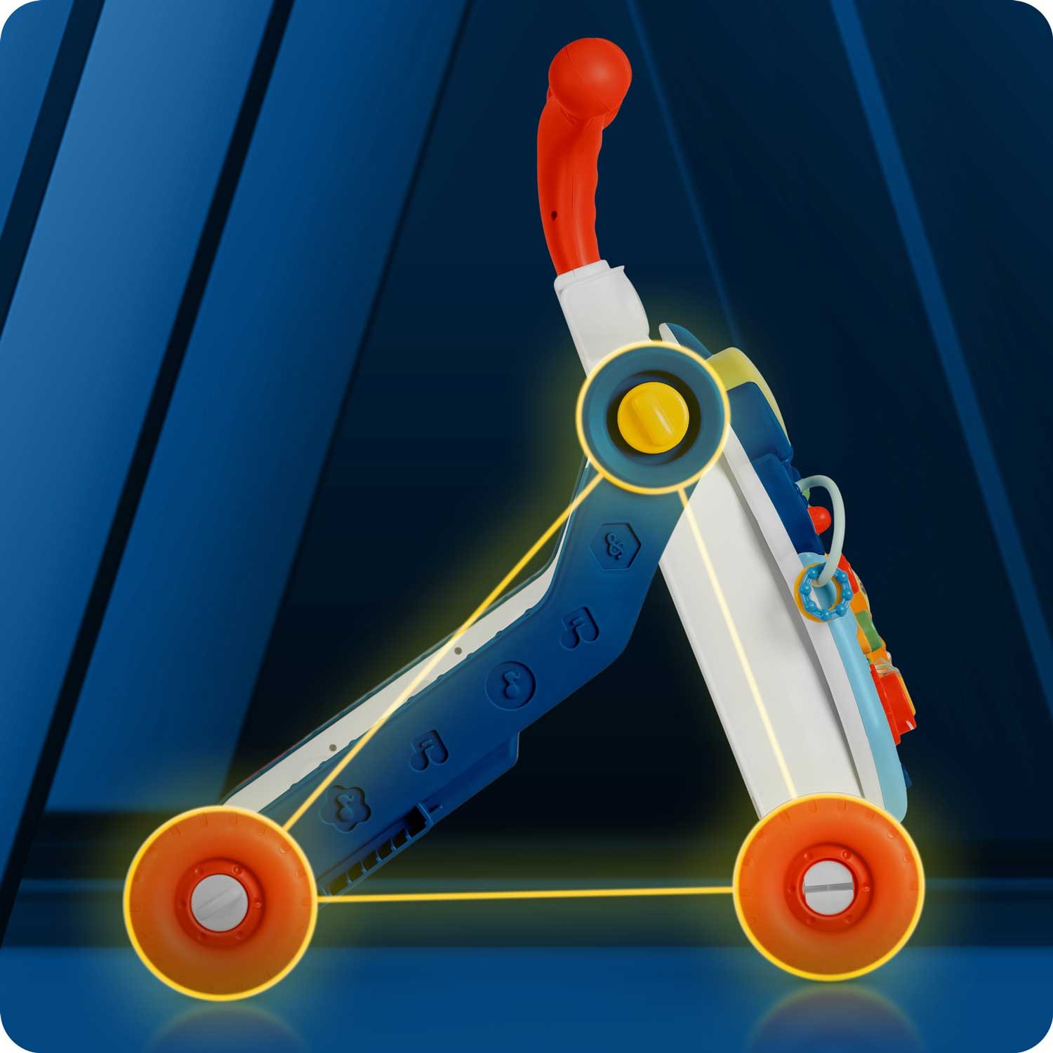 Ricokidsi 4-ühes õppelaud sinine 781900 - Image 14