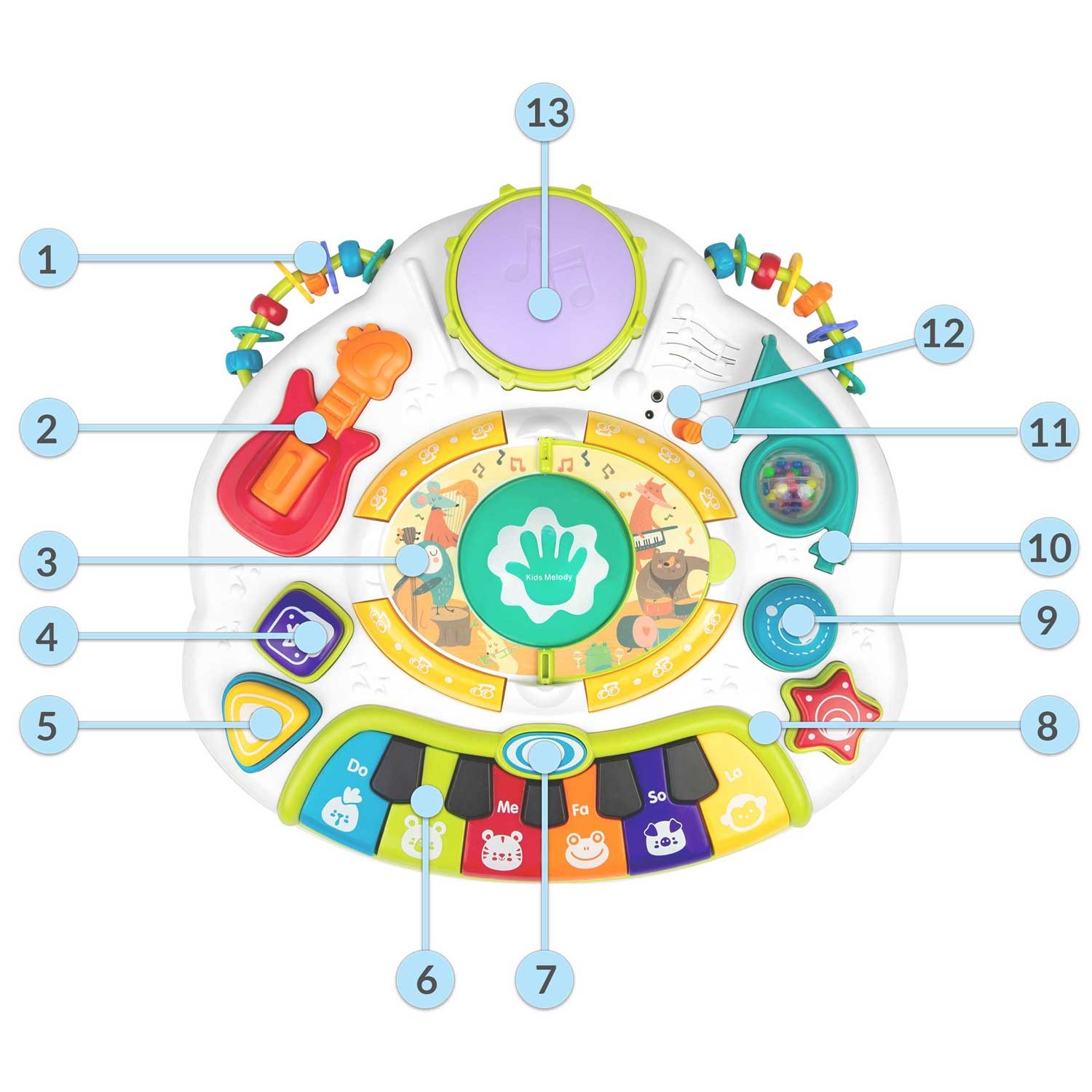 Hariv muusikalaud BT RK-812 - Image 10