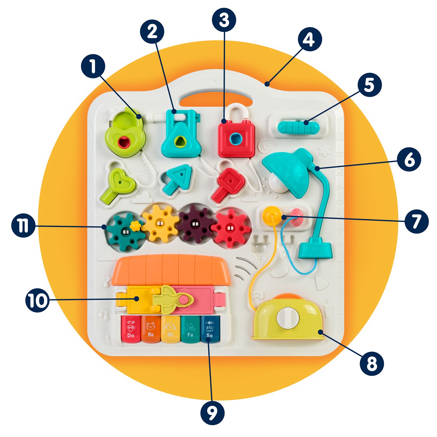 Ricokids 782000 muusika ja heli õppelaud - Image 12