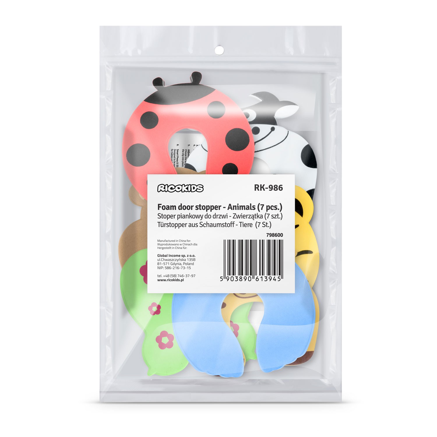 Ricokids 798600 uksetõkis 7 tk loomad - Image 10