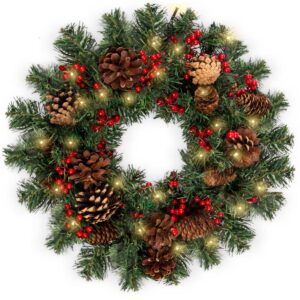 Jõulukaunistus 45 cm LED-tuledega Plonos 4835