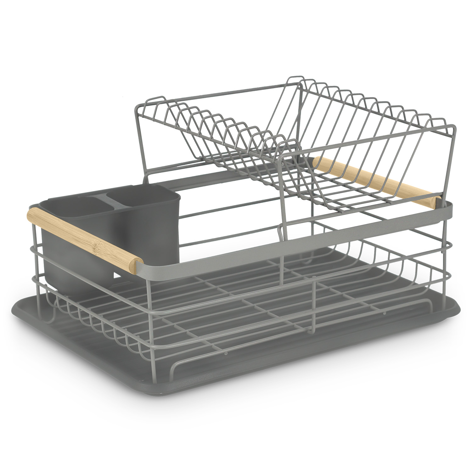 Kahetasandiline nõudekuivatusrest MS-601 Massido hall - Image 3