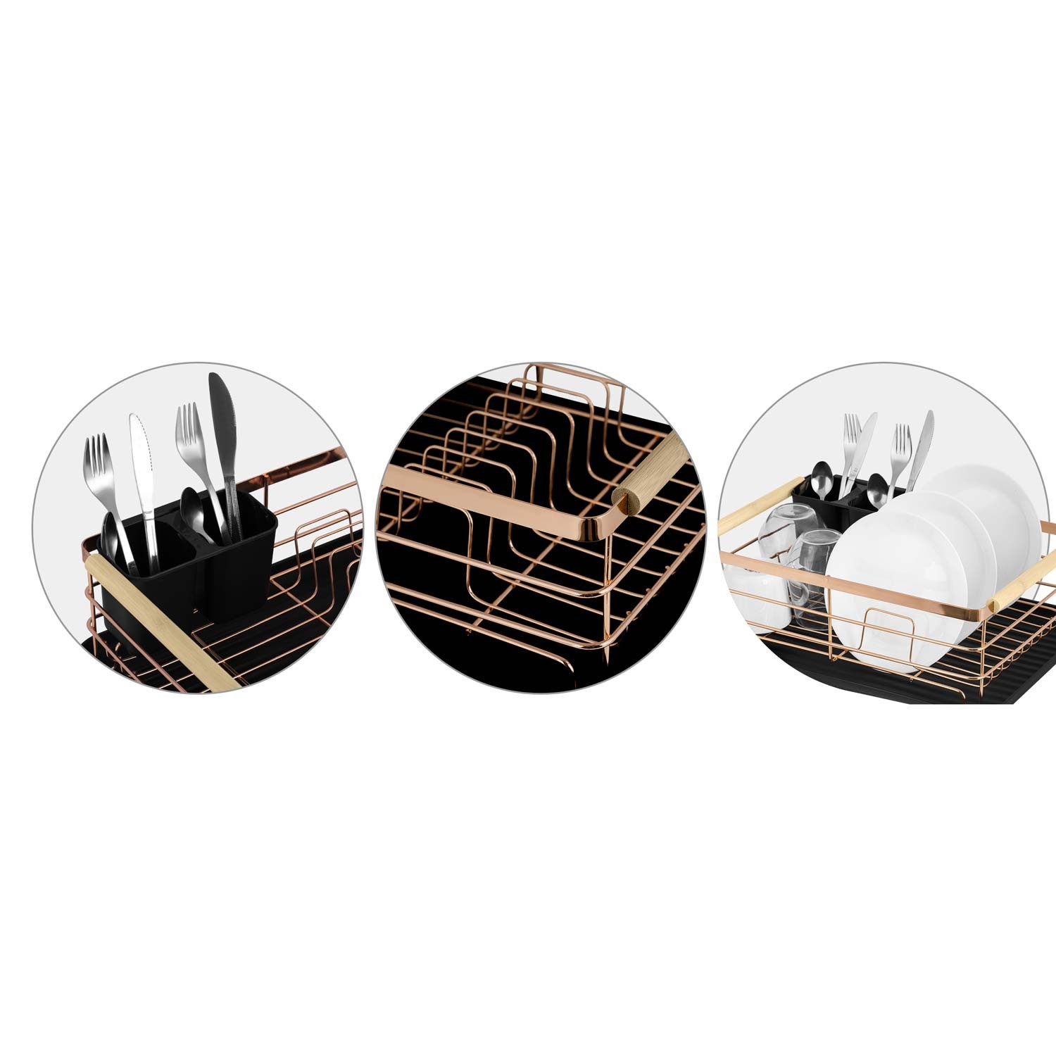 Massido MS-600 nõudekuivati kuldne - Image 6