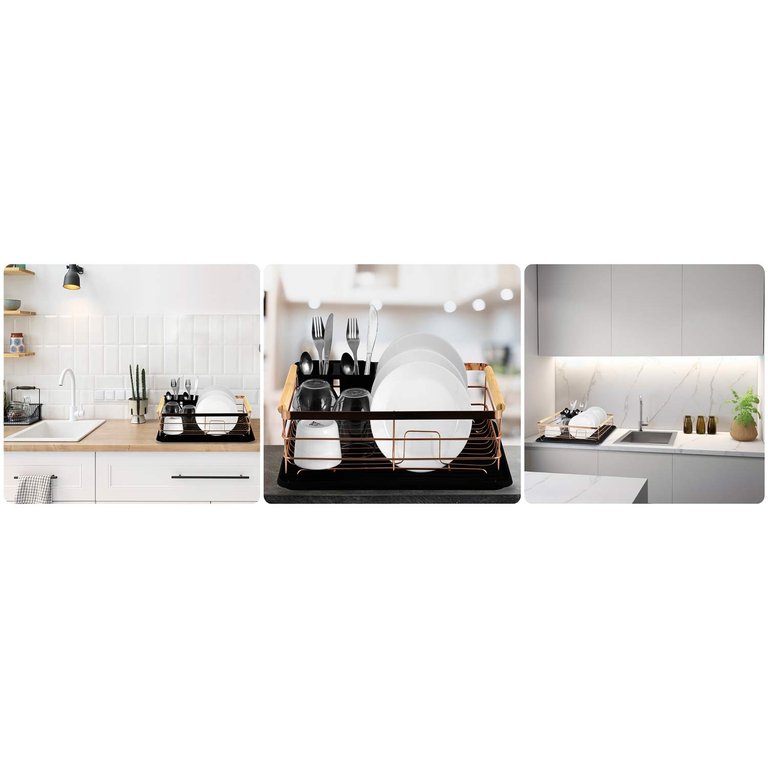 Massido MS-600 nõudekuivati kuldne - Image 7