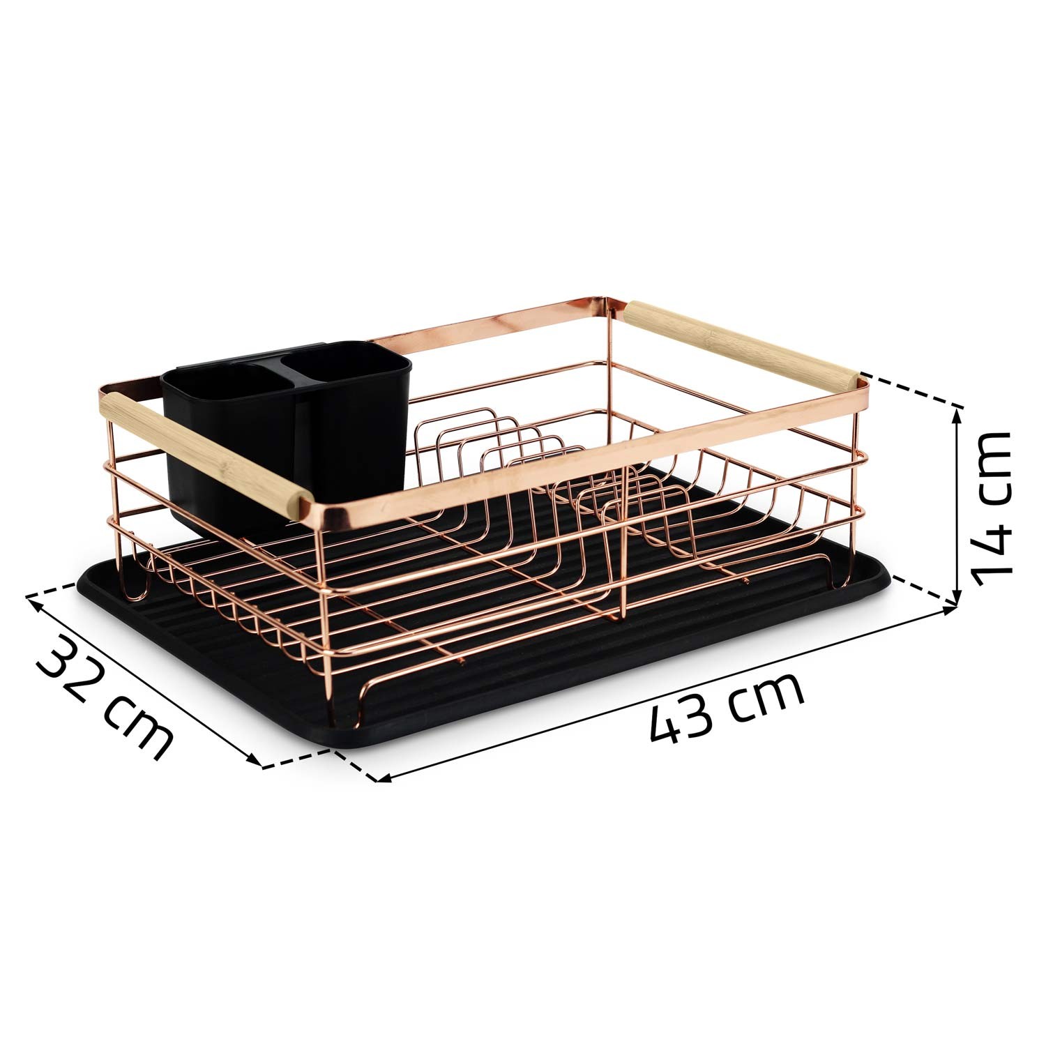 Massido MS-600 nõudekuivati kuldne - Image 9