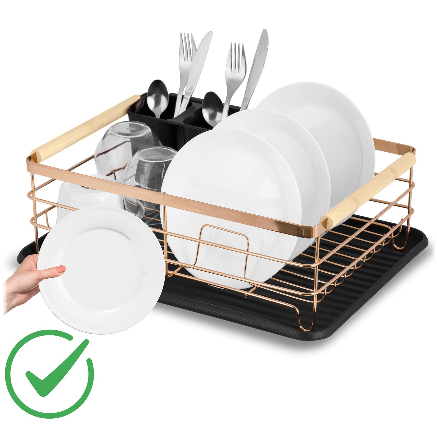 Massido MS-600 nõudekuivati kuldne - Image 10