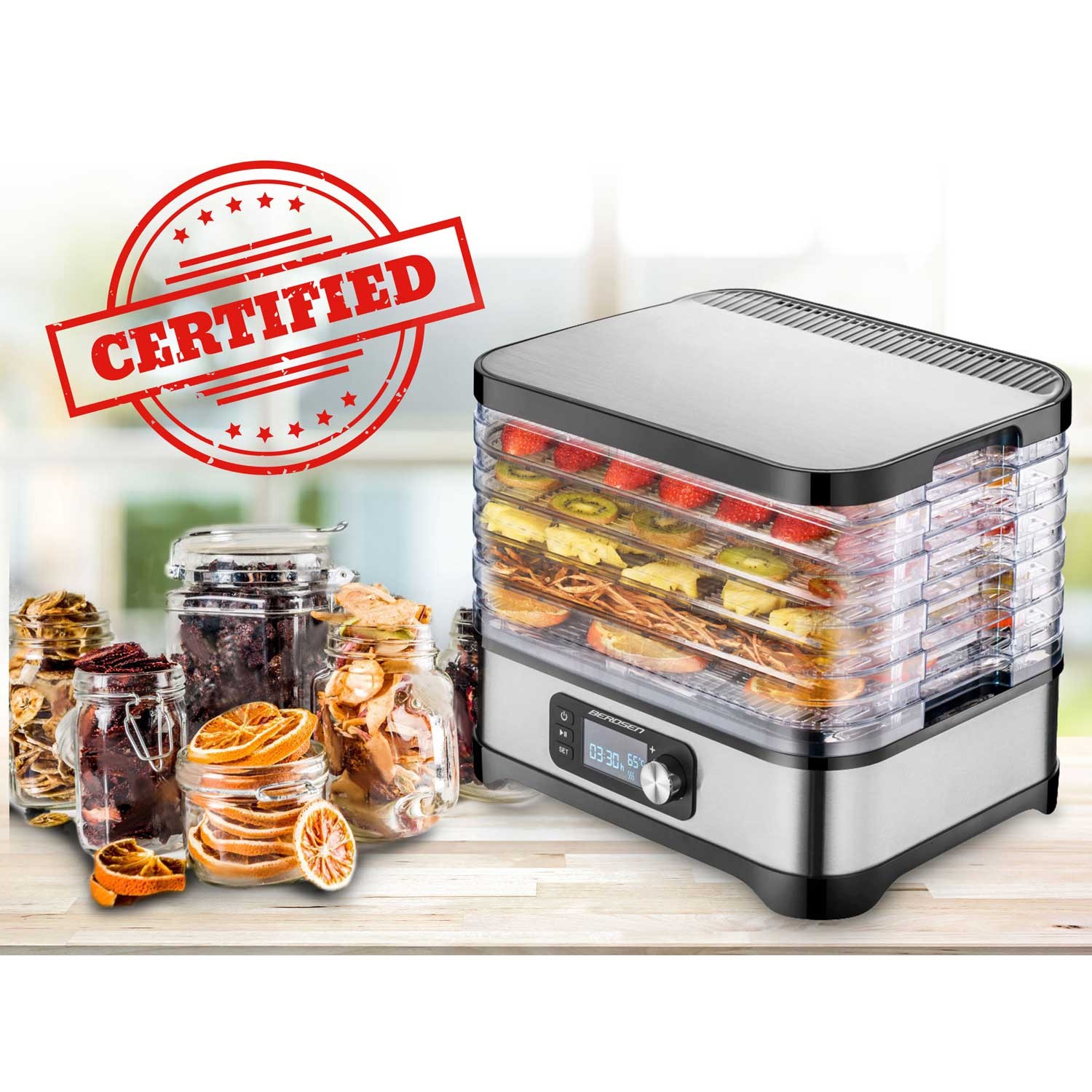 Berdseni hõbedane toidukuivati - Image 3