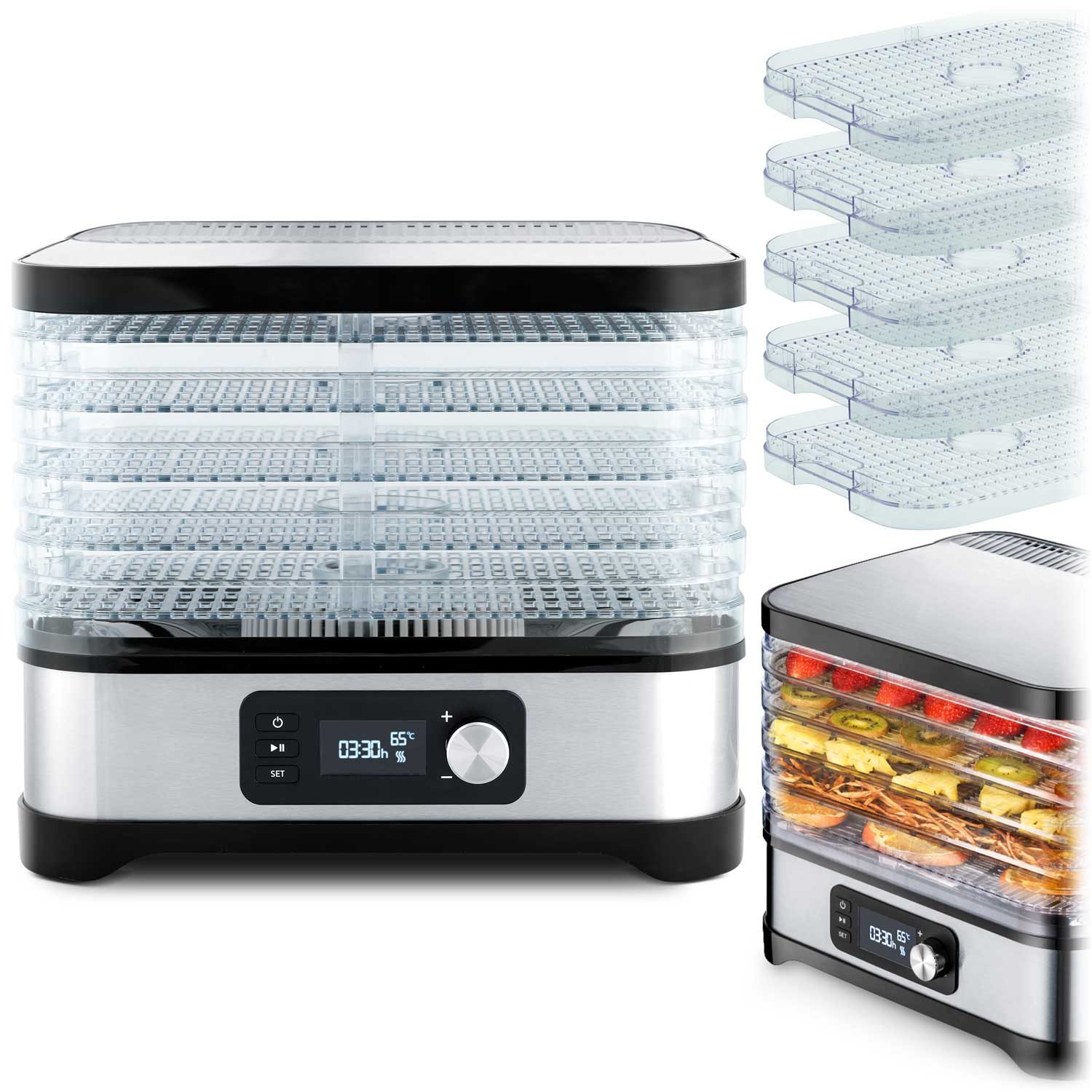 Berdseni hõbedane toidukuivati