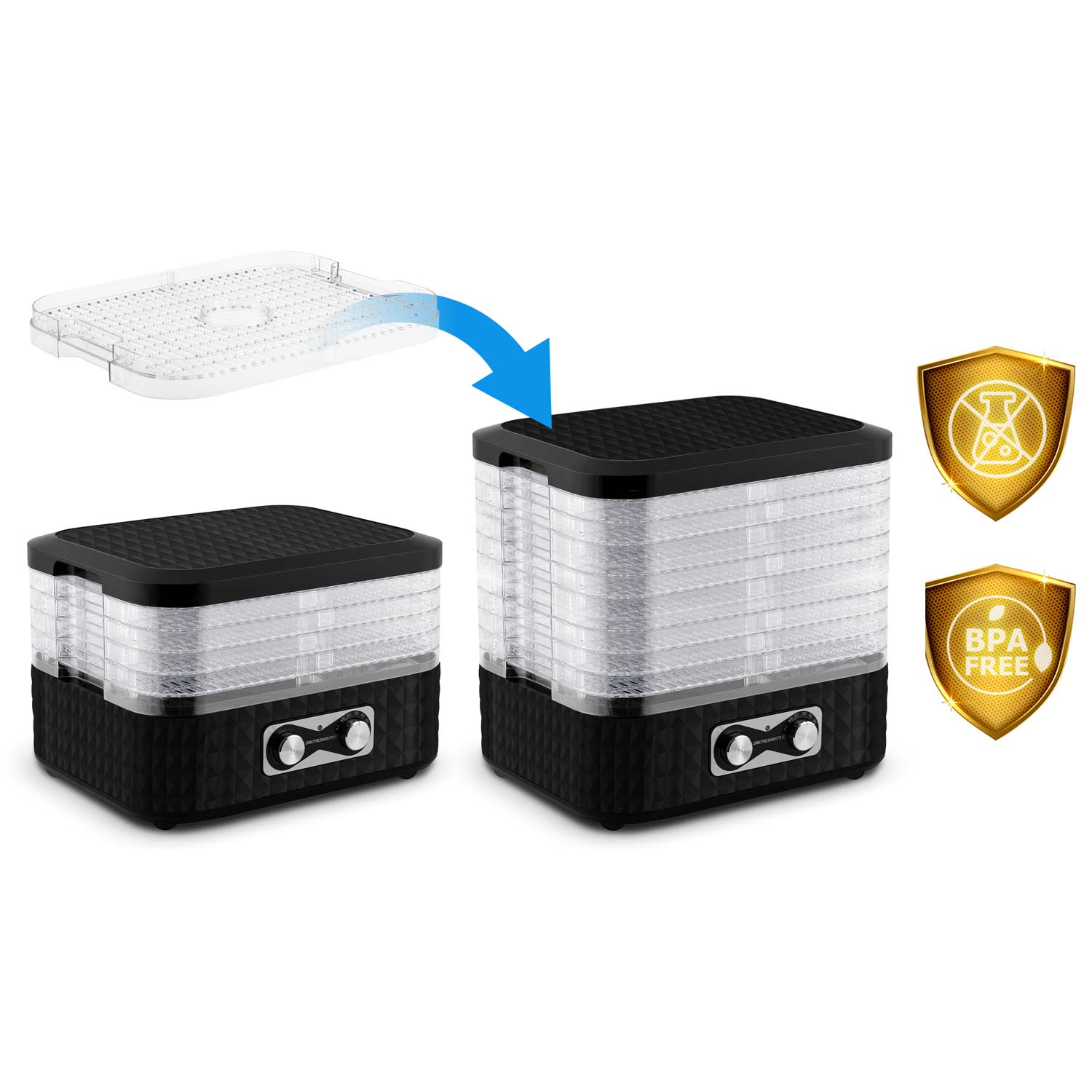 Berdsen BD-692 toidukuivati must - Image 11