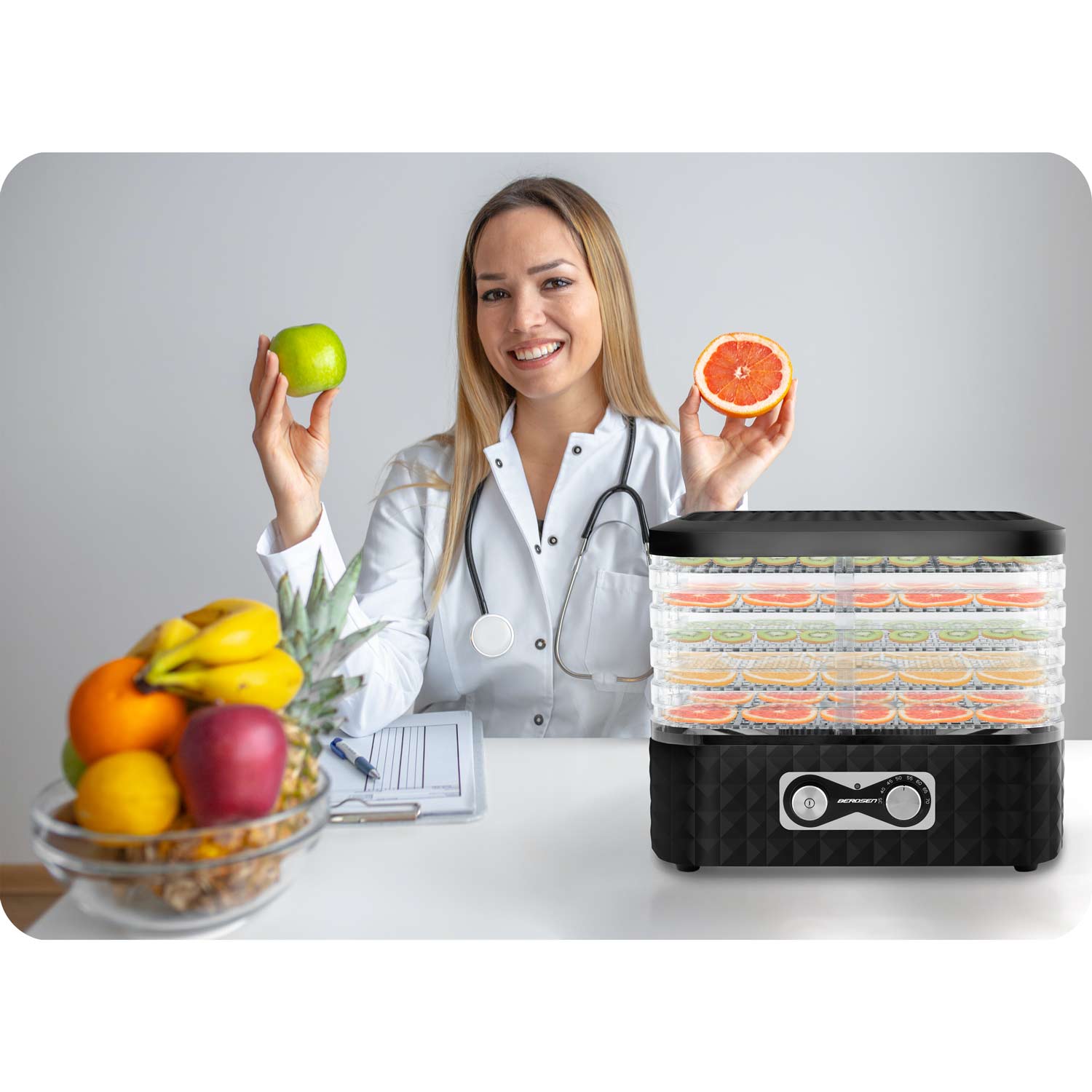 Berdsen BD-692 toidukuivati must - Image 12