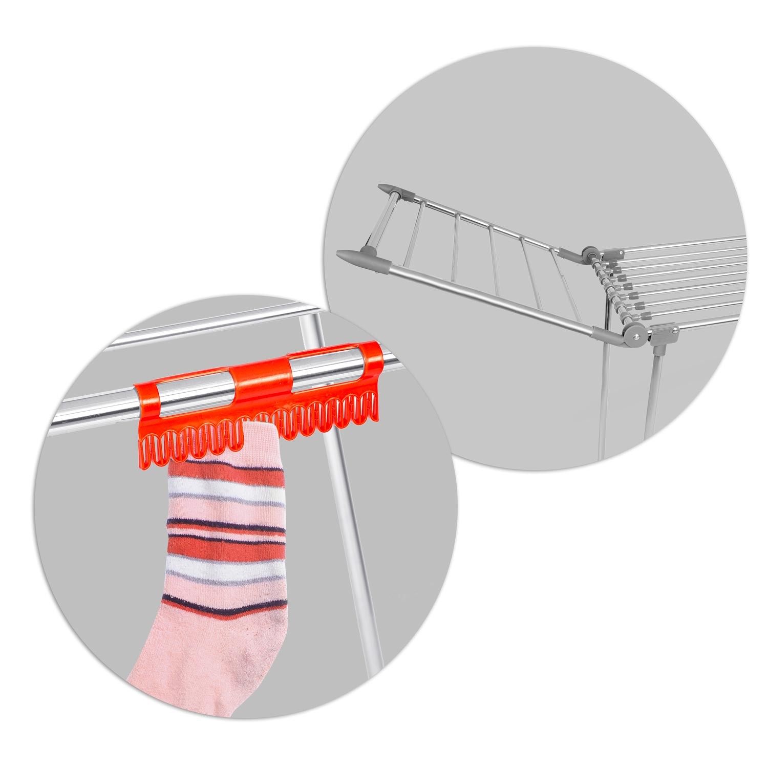 Lydia kokkupandav pesukuivati 27 m roostevabast terasest - Image 11