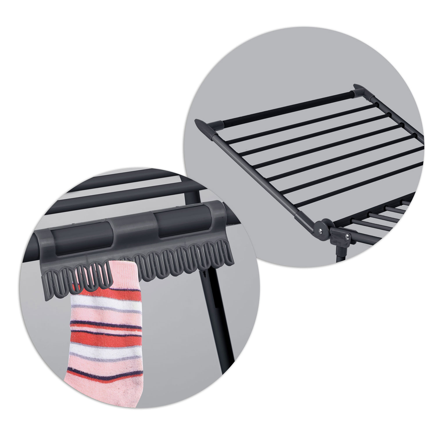 Lina 22 m must kokkupandav pesukuivati - Image 6