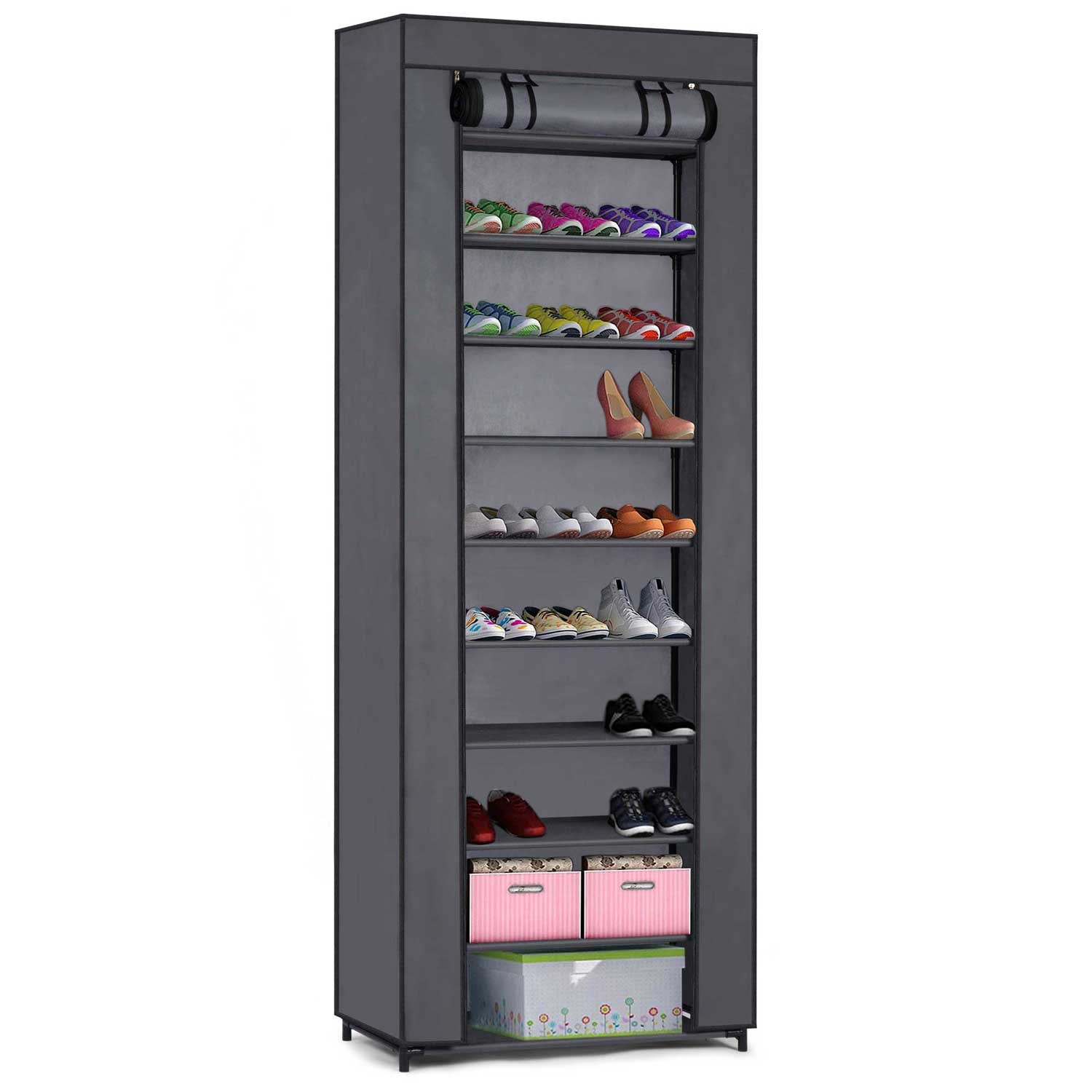 Massido tekstiilist kingakapp - grafiit