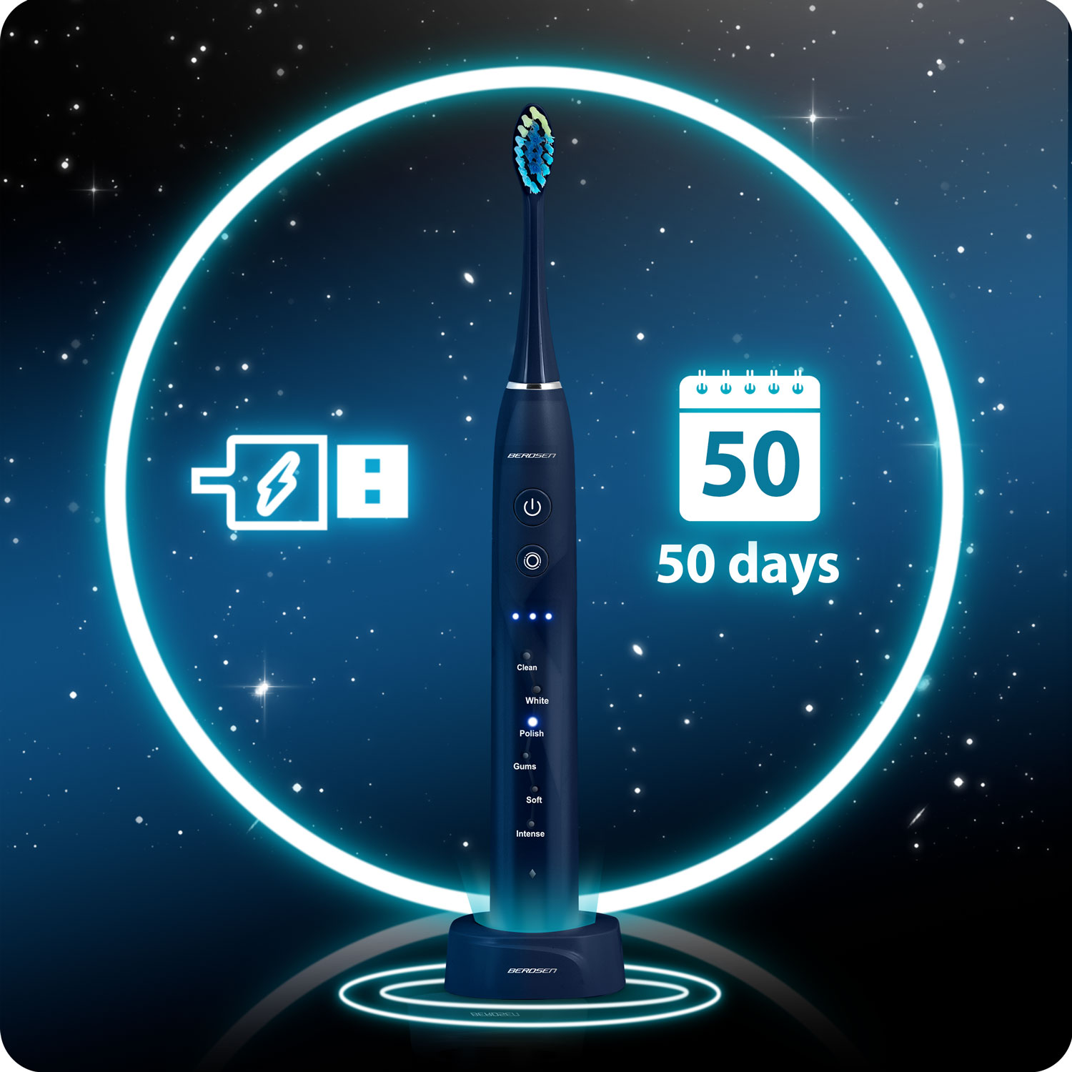 Berdsen Galaxy Sonic hambahari tumesinine - Image 11