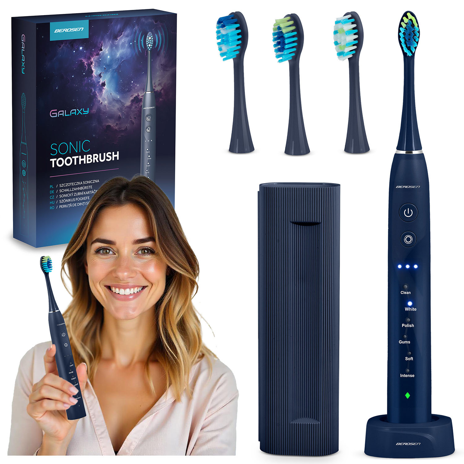 Berdsen Galaxy Sonic hambahari tumesinine - Image 14