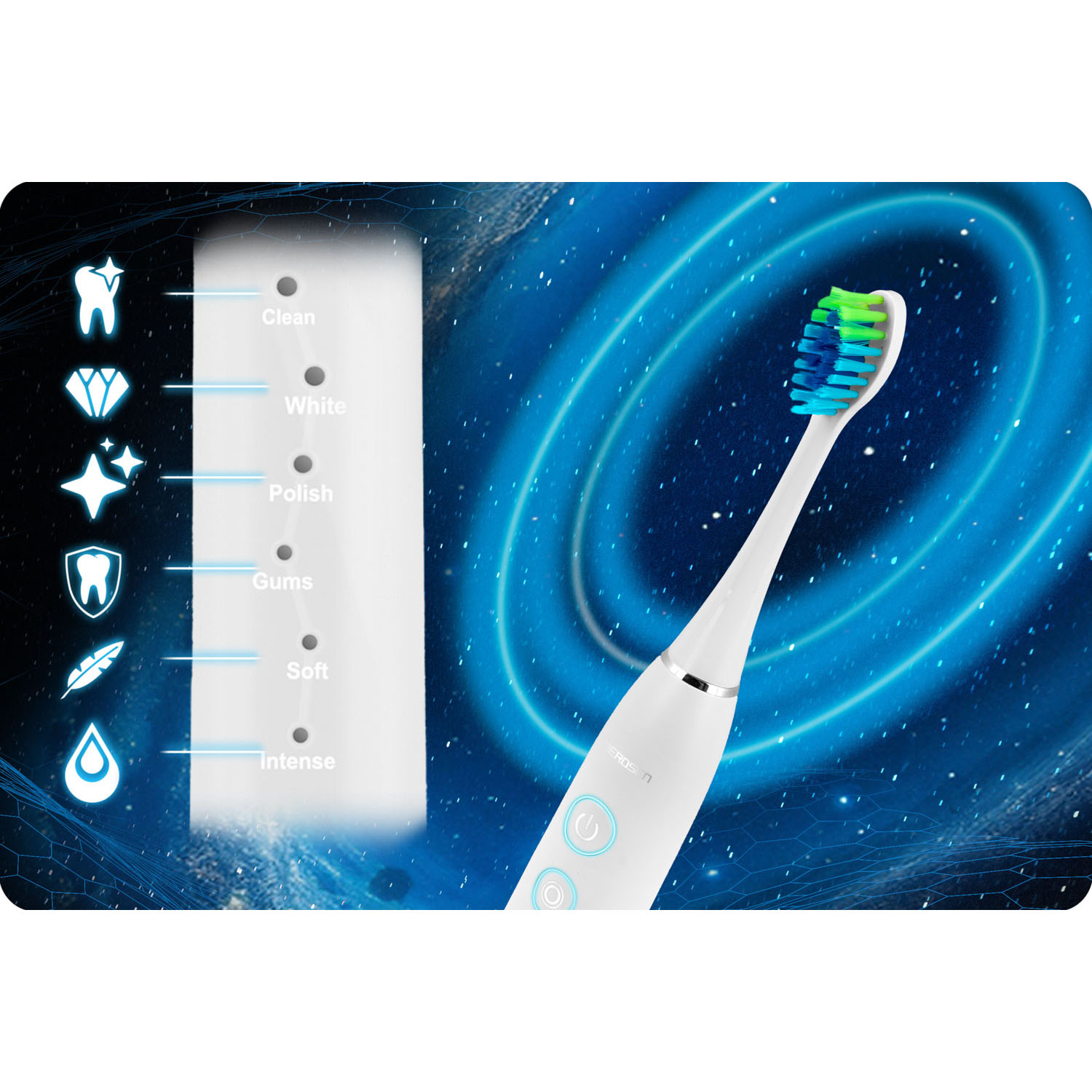 Berdsen Galaxy Sonic hambahari valge - Image 9