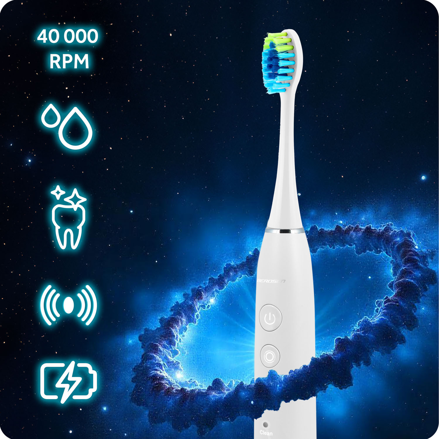 Berdsen Galaxy Sonic hambahari valge - Image 4