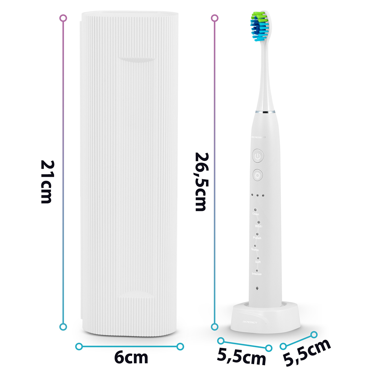 Berdsen Galaxy Sonic hambahari valge - Image 6