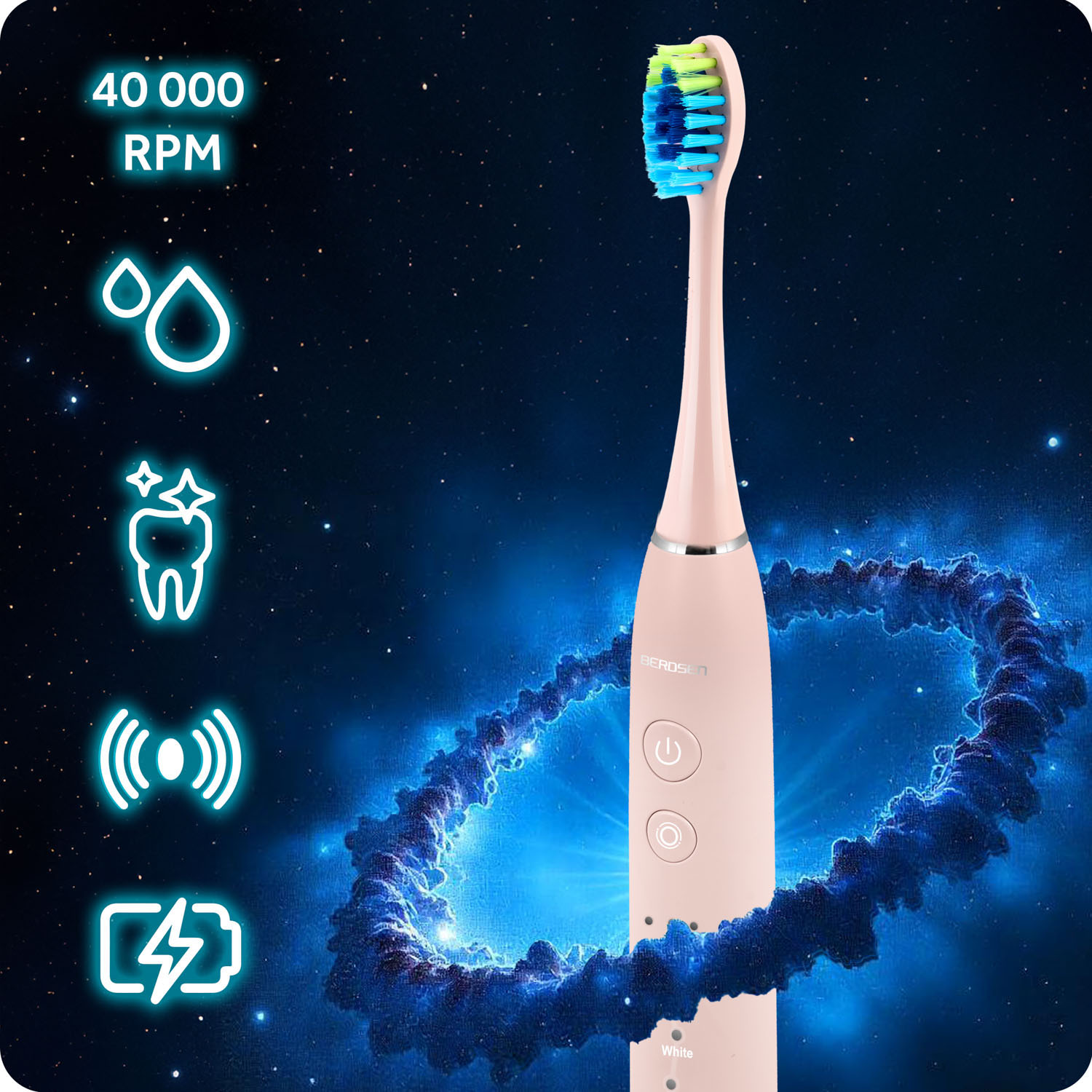 Berdsen Galaxy Sonic hambahari roosa - Image 5