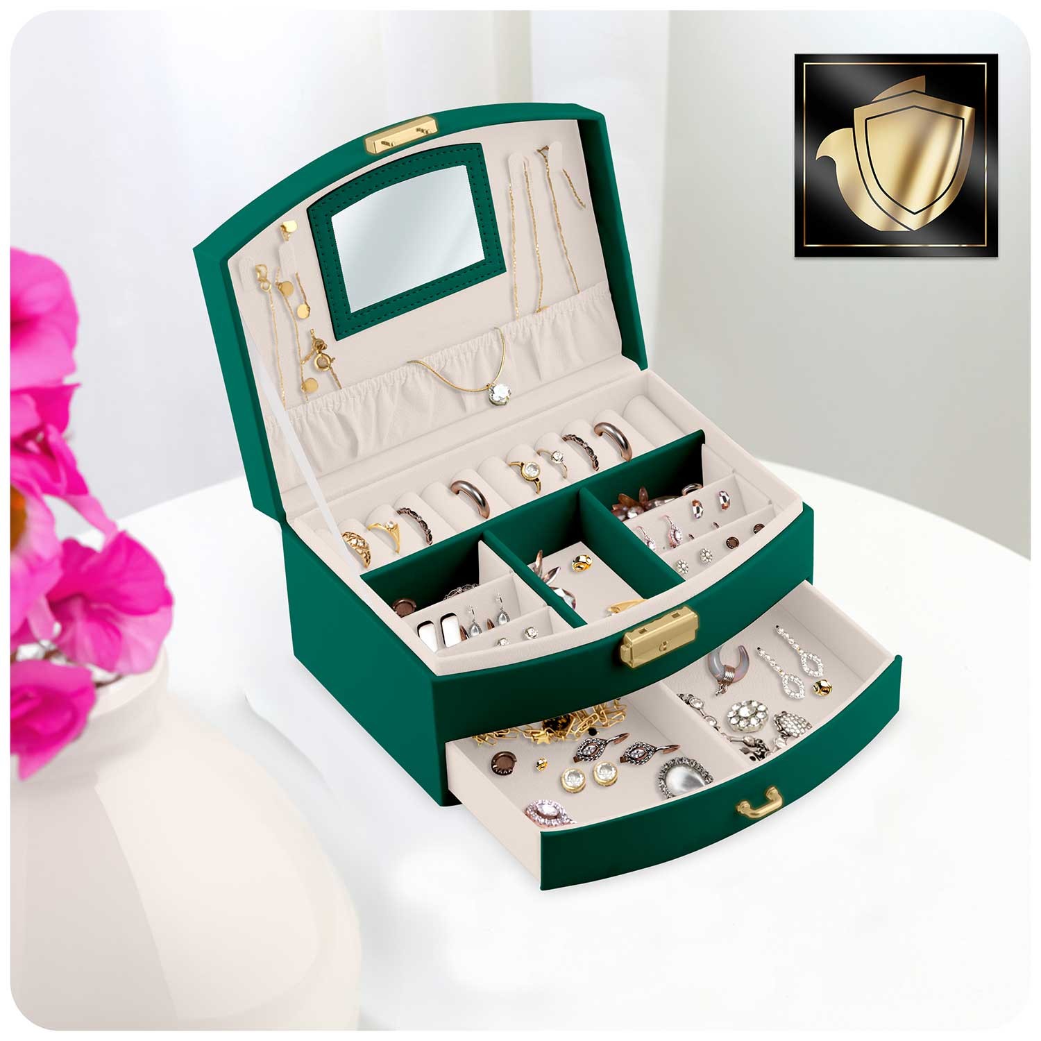 Massido MS-708 ehtekarp - roheline - Image 5