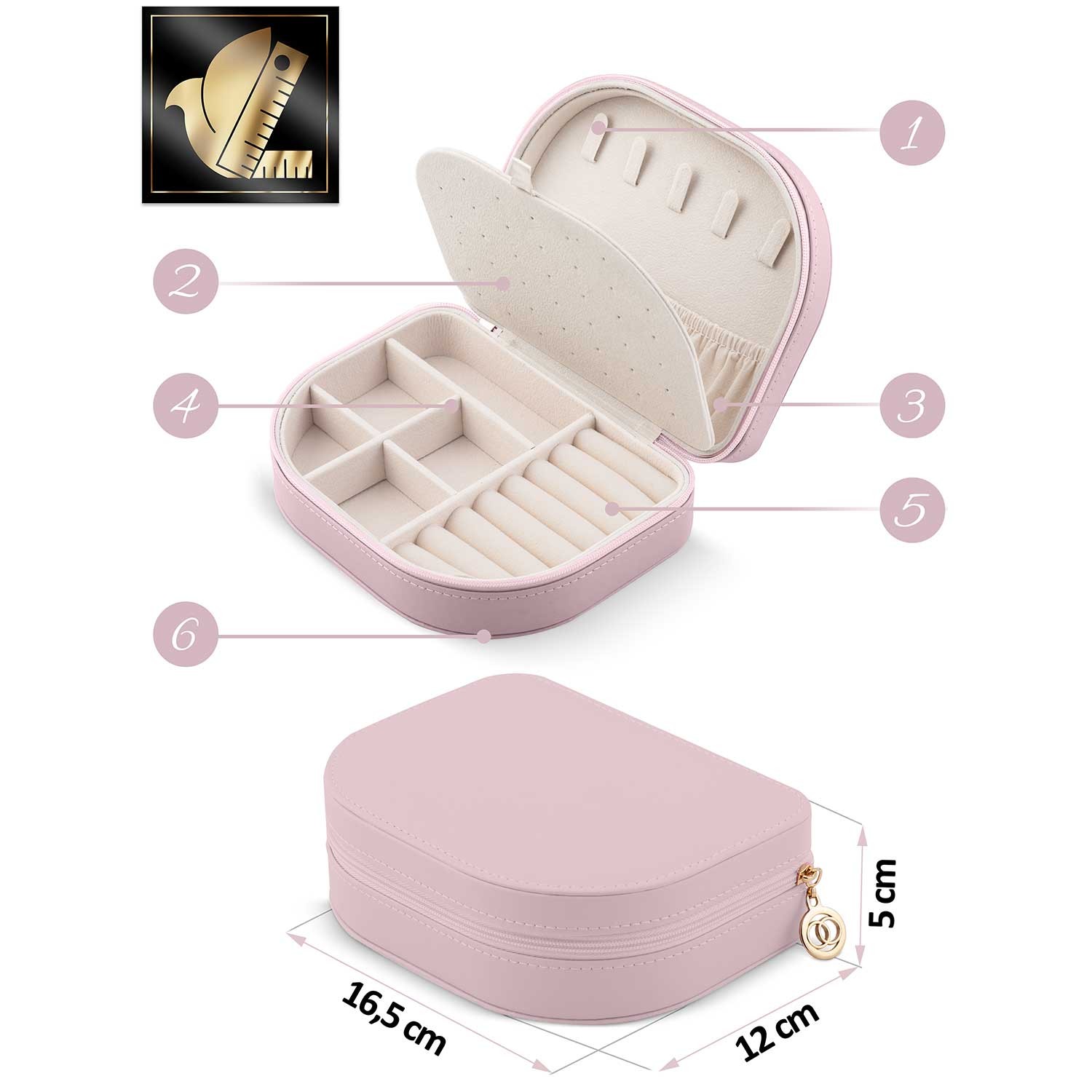 Massido MS-707 ehtekarp - roosa - Image 11