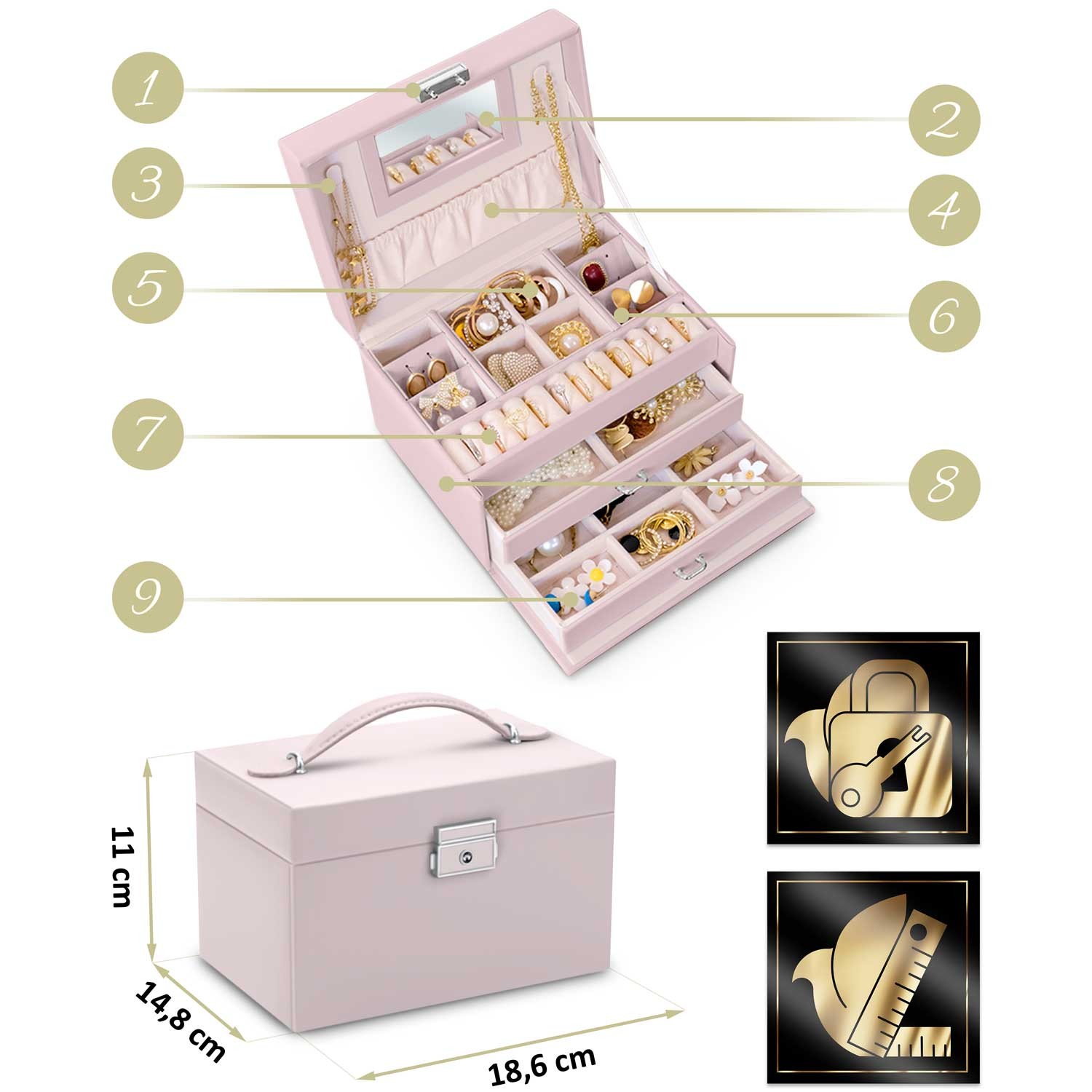 MS-700 Massido ehtekarp - roosa - Image 7