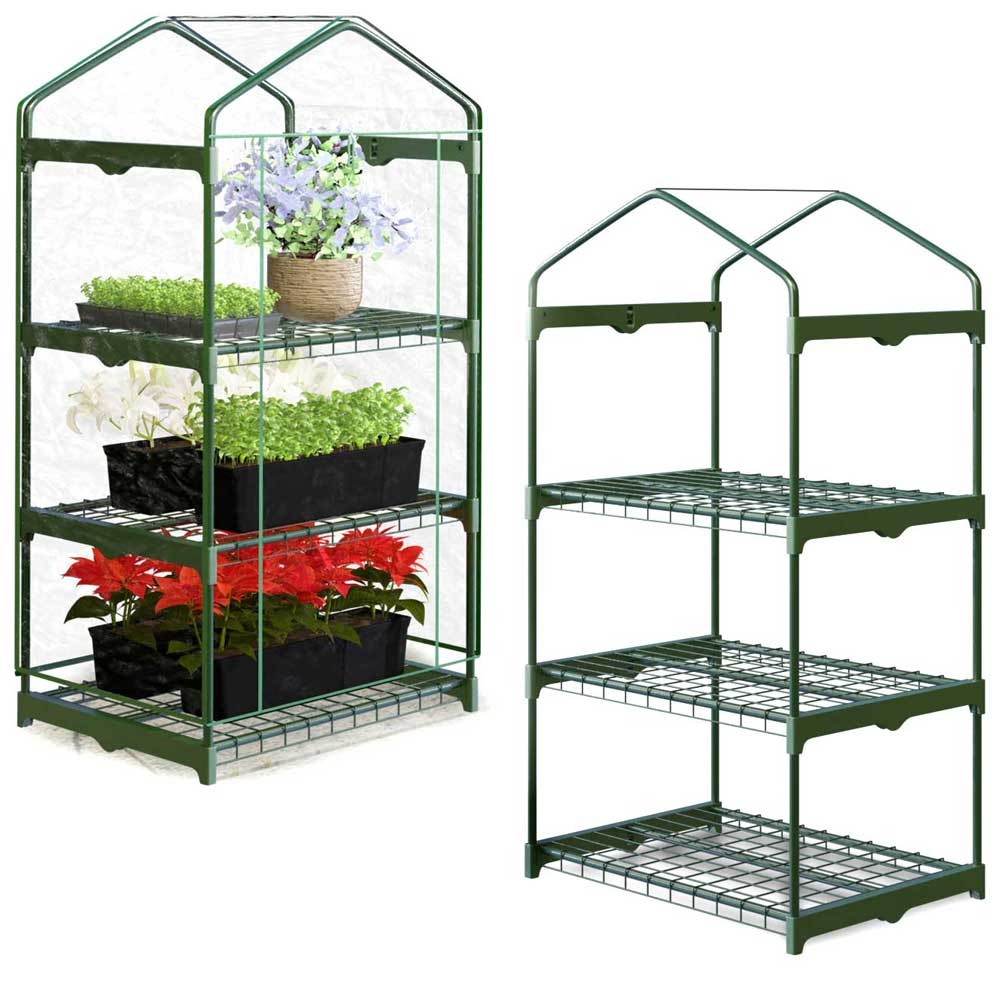 Kasvuhoone riiul 69 x 49 x 125 cm Plonos 4921 - Image 7