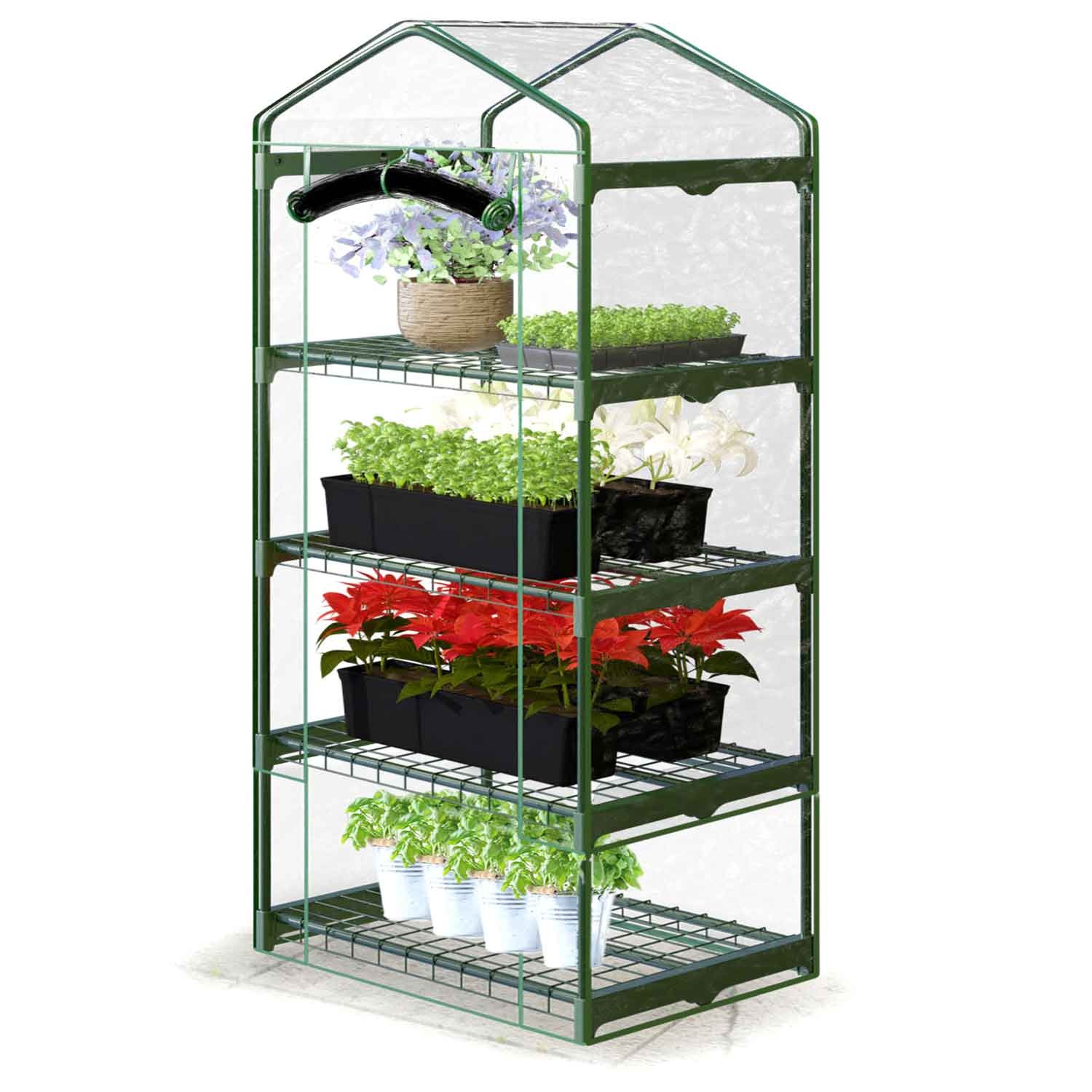 Kasvuhoone riiul 70 x 50 x 160cm Plonos - Image 3