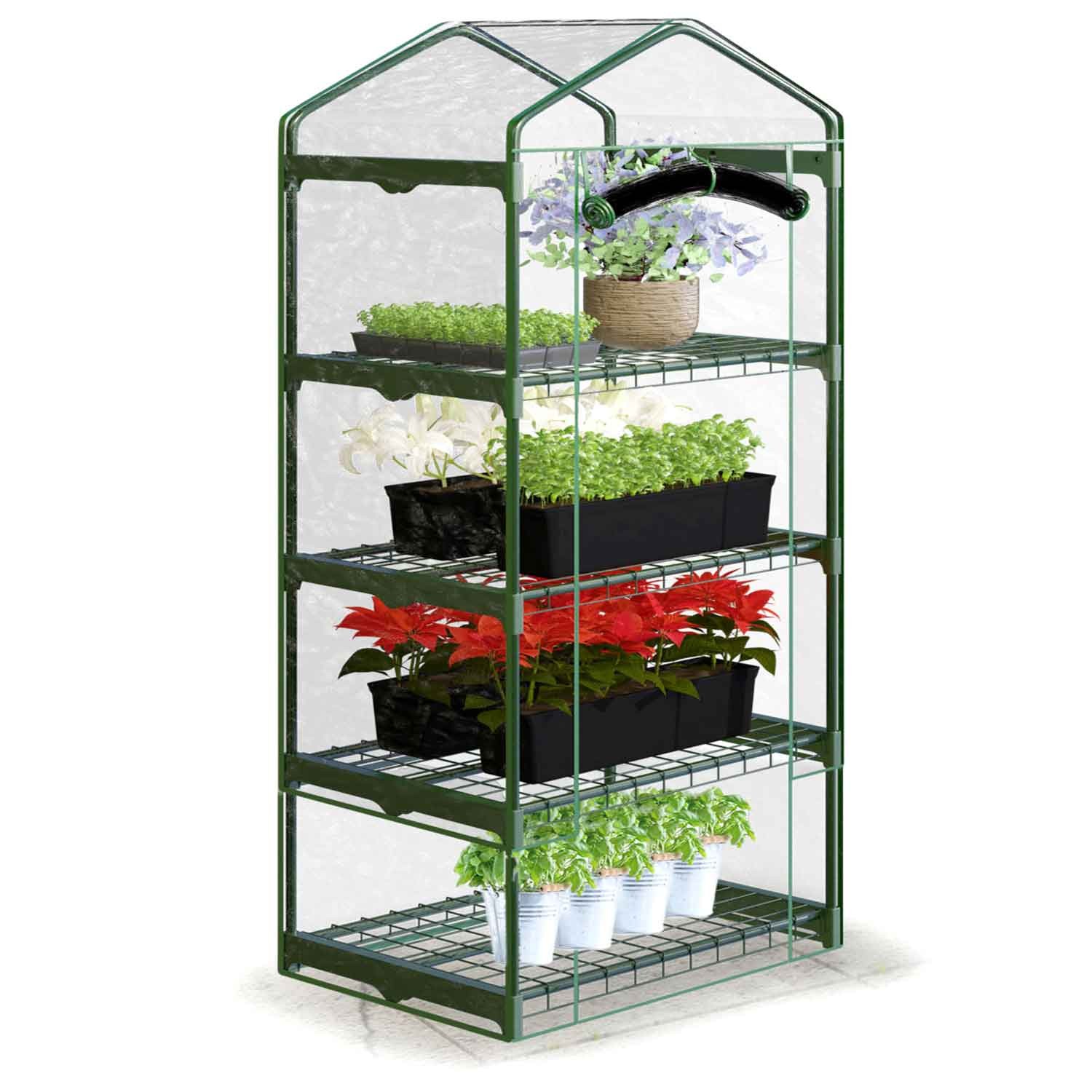 Kasvuhoone riiul 70 x 50 x 160cm Plonos - Image 4