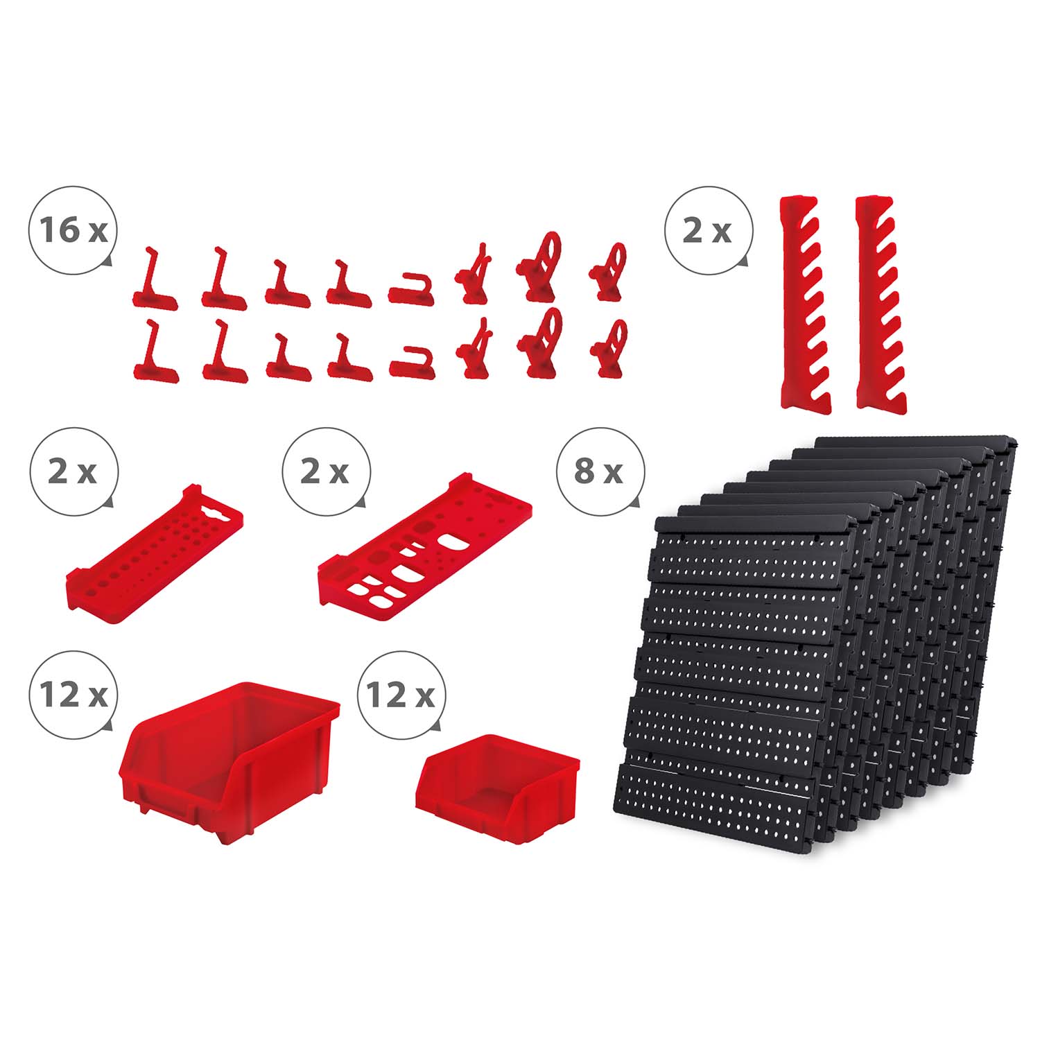 Töökoja tööriistalaud 128 x 76 cm Humberg HM-580 - Image 8