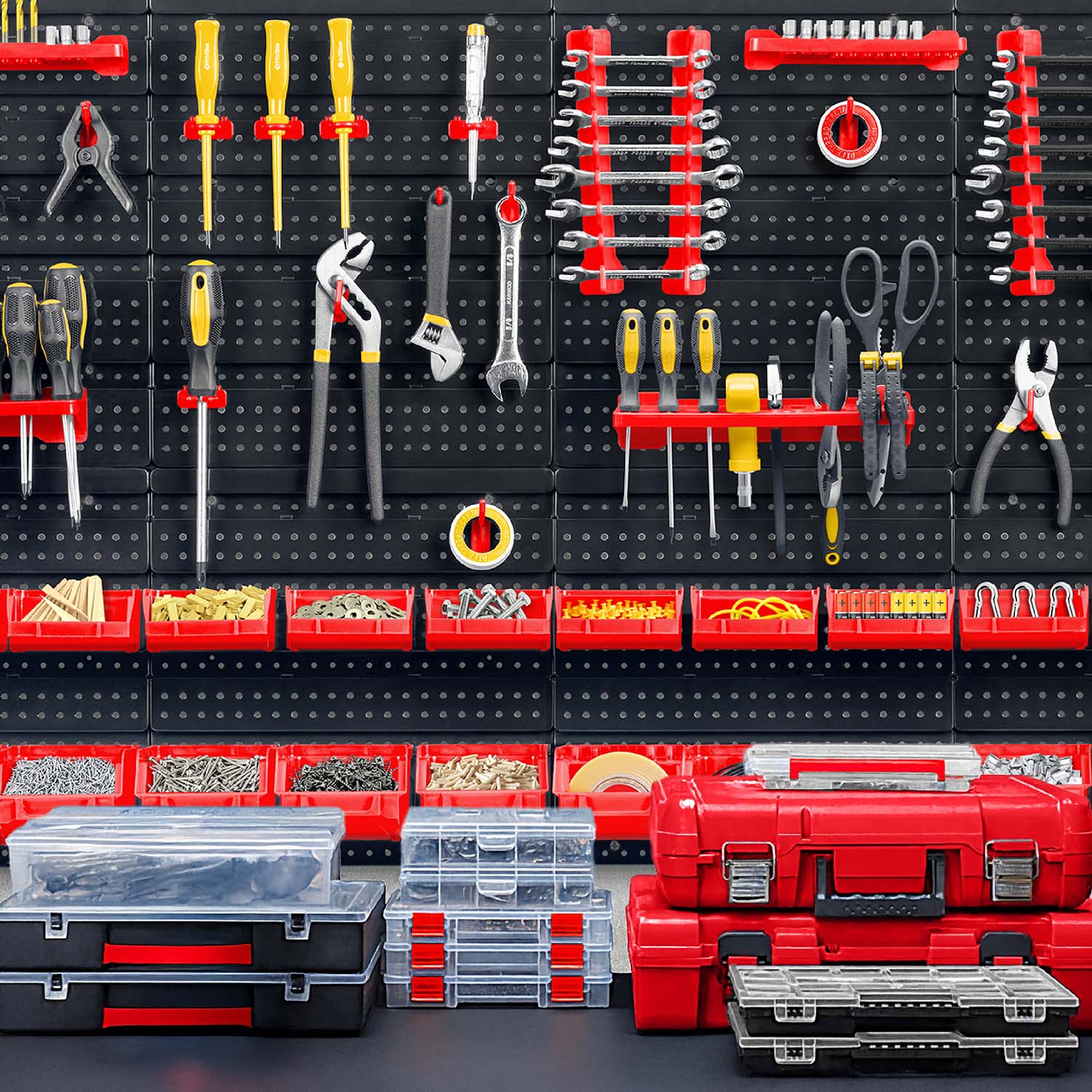 Töökoja tööriistalaud 128 x 76 cm Humberg HM-580 - Image 13