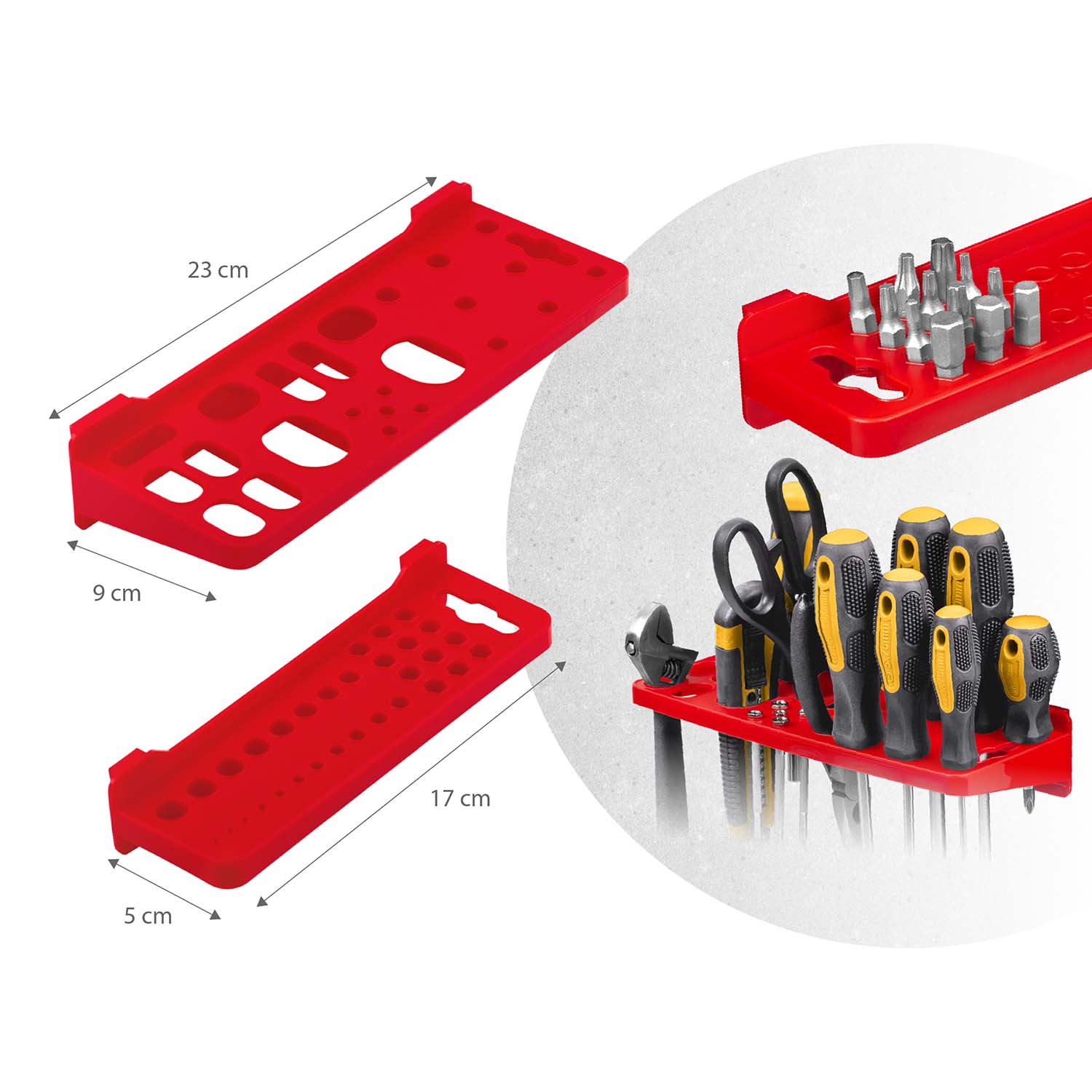 Töökoja tööriistalaud 96 x 76 cm Humberg HM-581 - Image 6