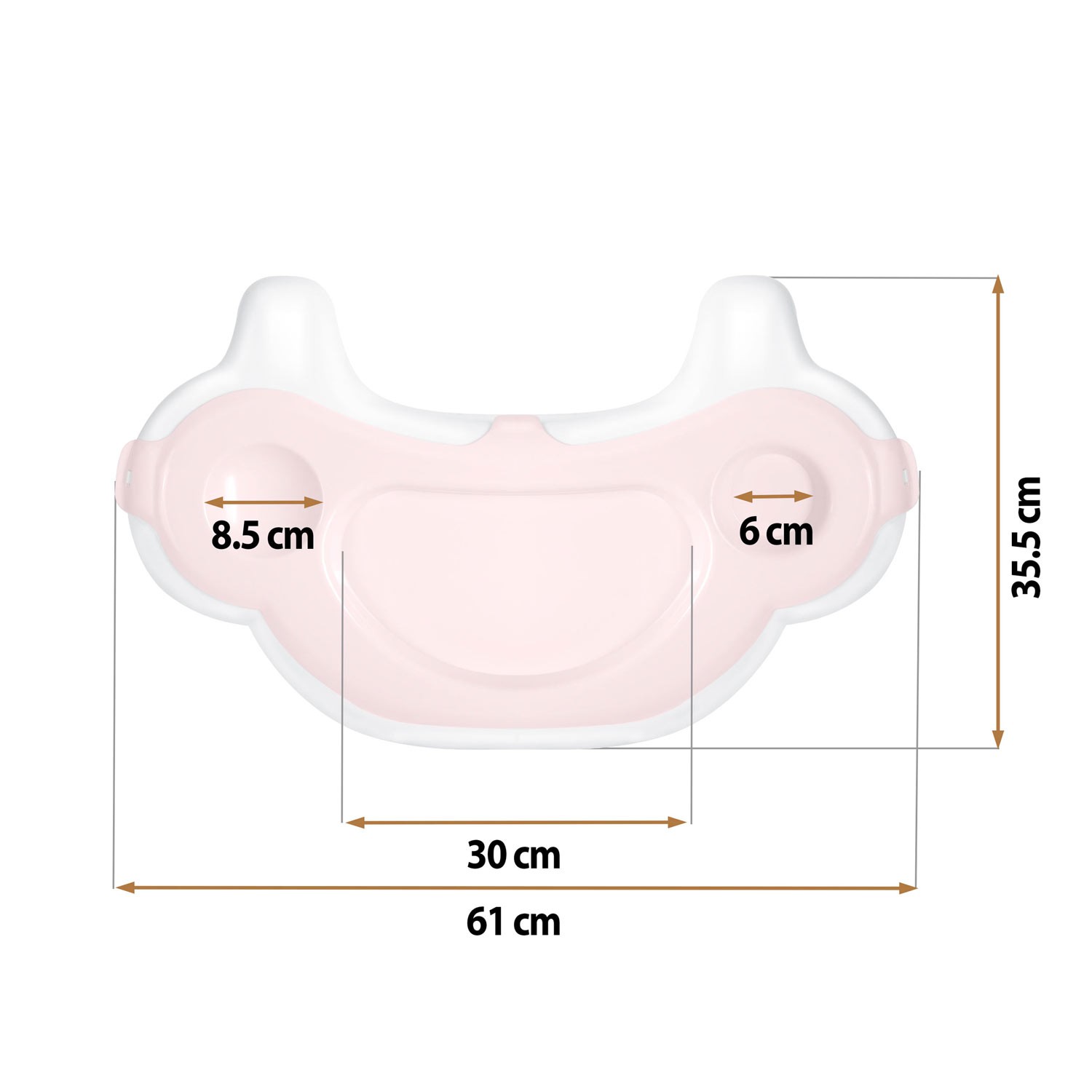 Sinco Ricokidsi söögitooli kandik - roosa - Image 4